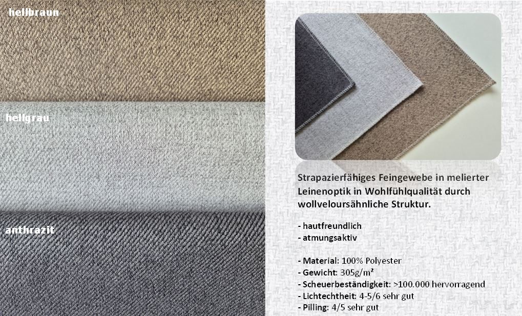 hapo Zierkissen Clara, 2er Set Kissen, (Set, 2 St), abnehmbarer Stoffbezug