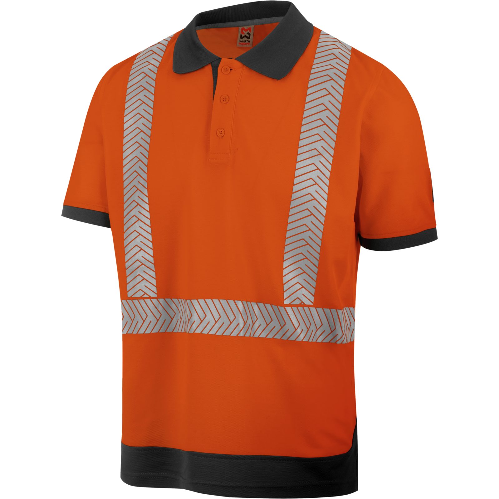 Würth MODYF Warnschutz-Shirt Fluo EN 20471 Hi-Vis Poloshirt für Herren Prof günstig online kaufen