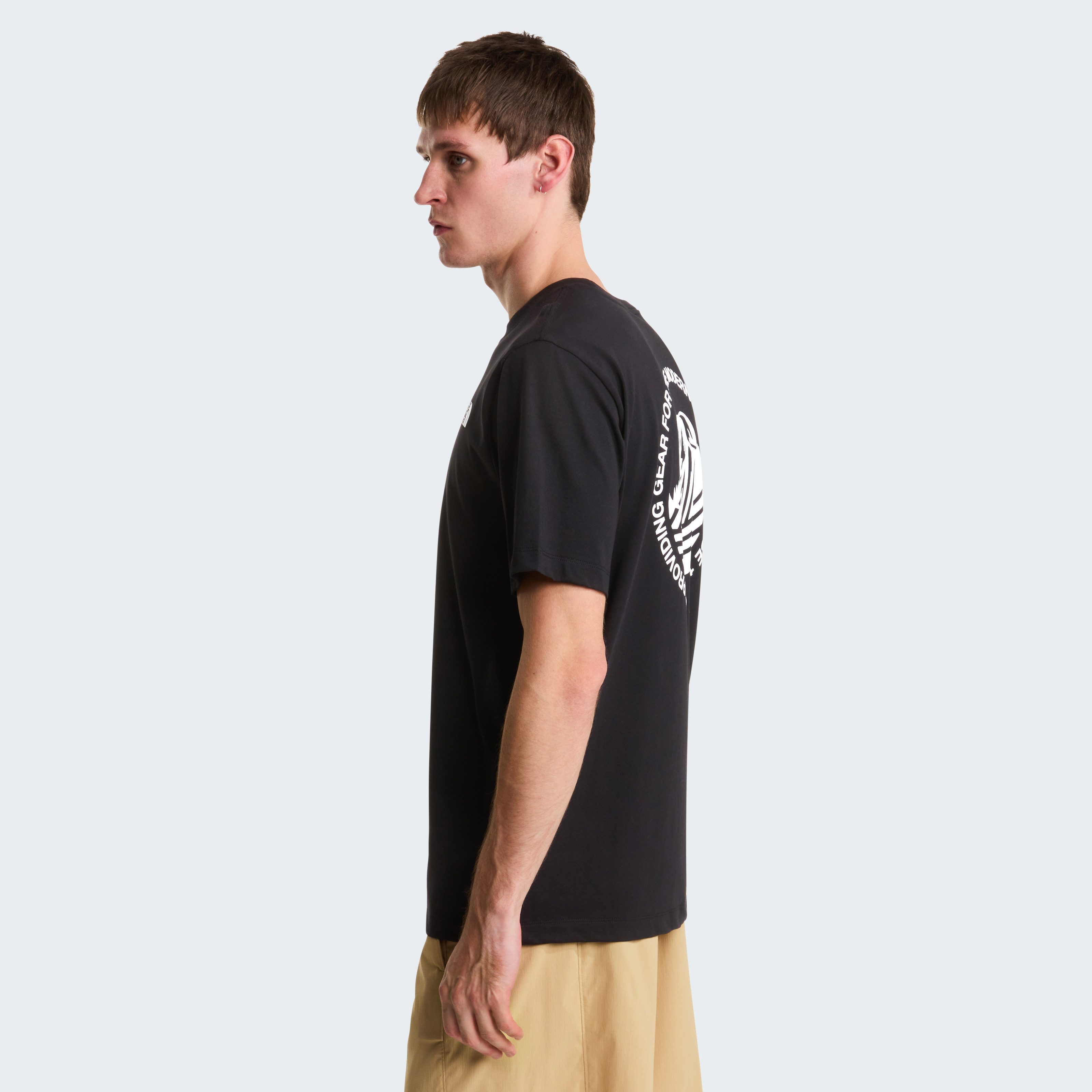 The North Face T-Shirt M MONTE REGULAR SHORT SLEEVE TEE-GRAPHIC normale Passform, kurze Ärmel, für Sport und Outdoor