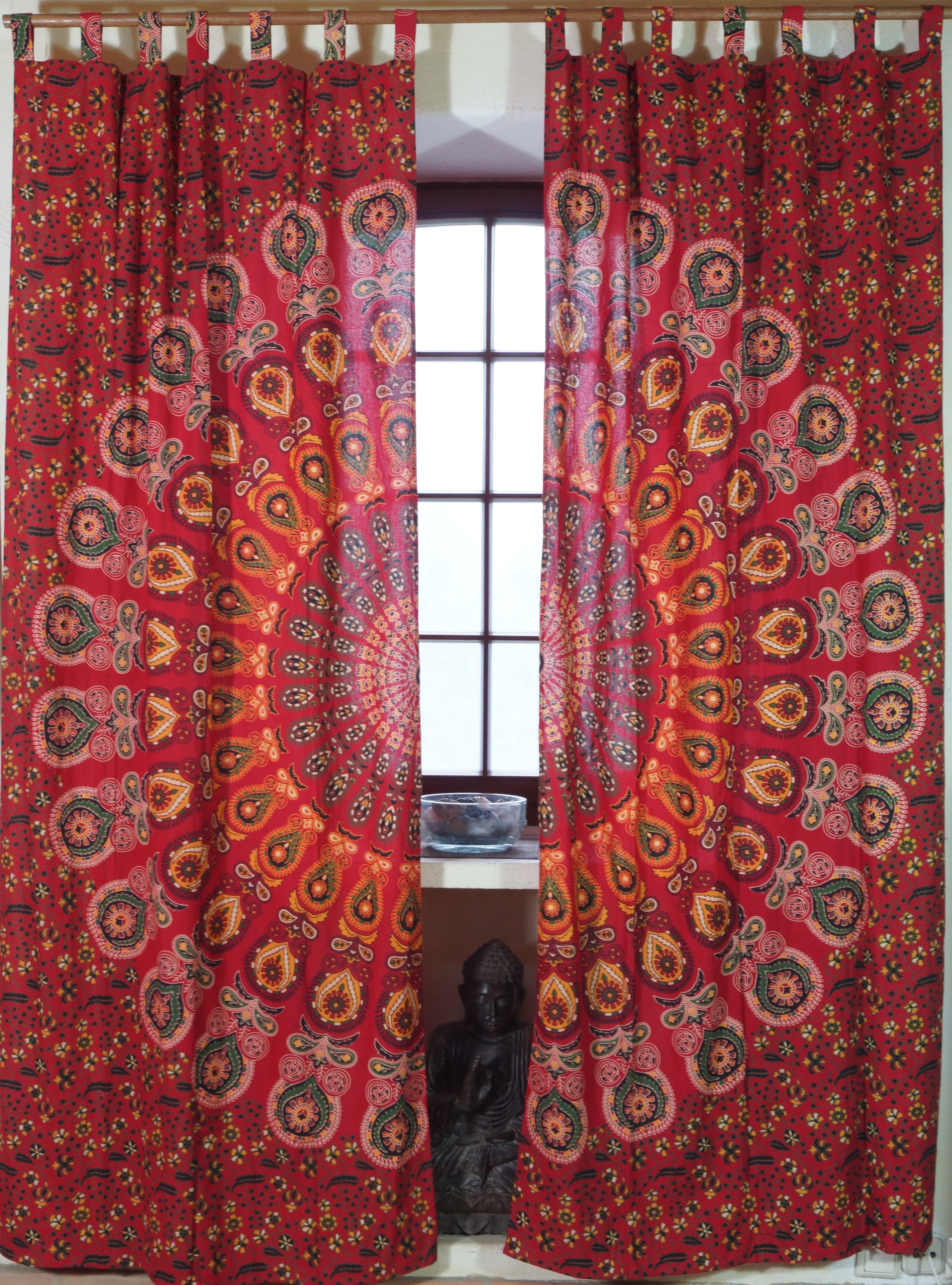 Guru-Shop Vorhang Boho Vorhänge, Gardine (1 günstig online kaufen