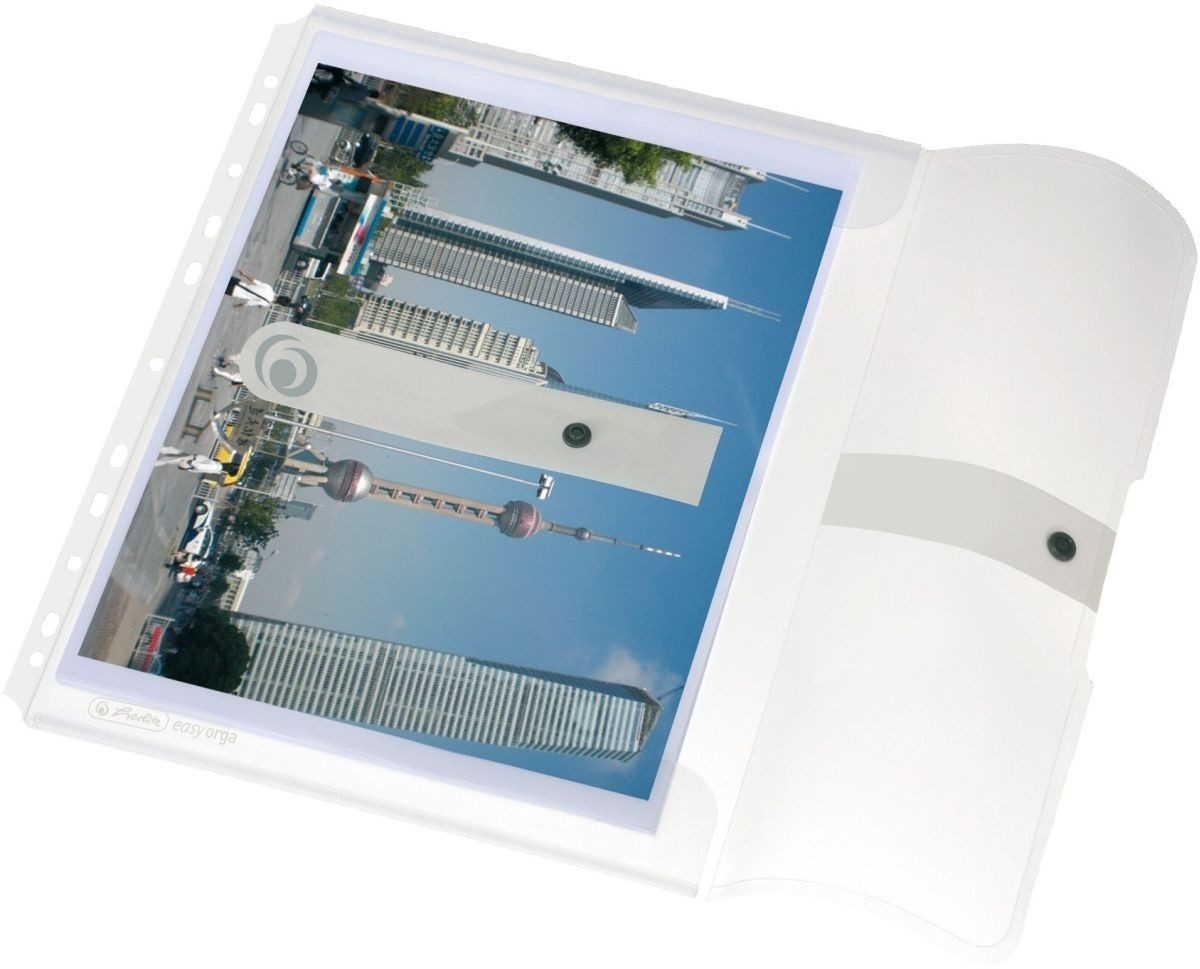 Herlitz Fächermappe Dokumententasche A4 PP zum günstig online kaufen