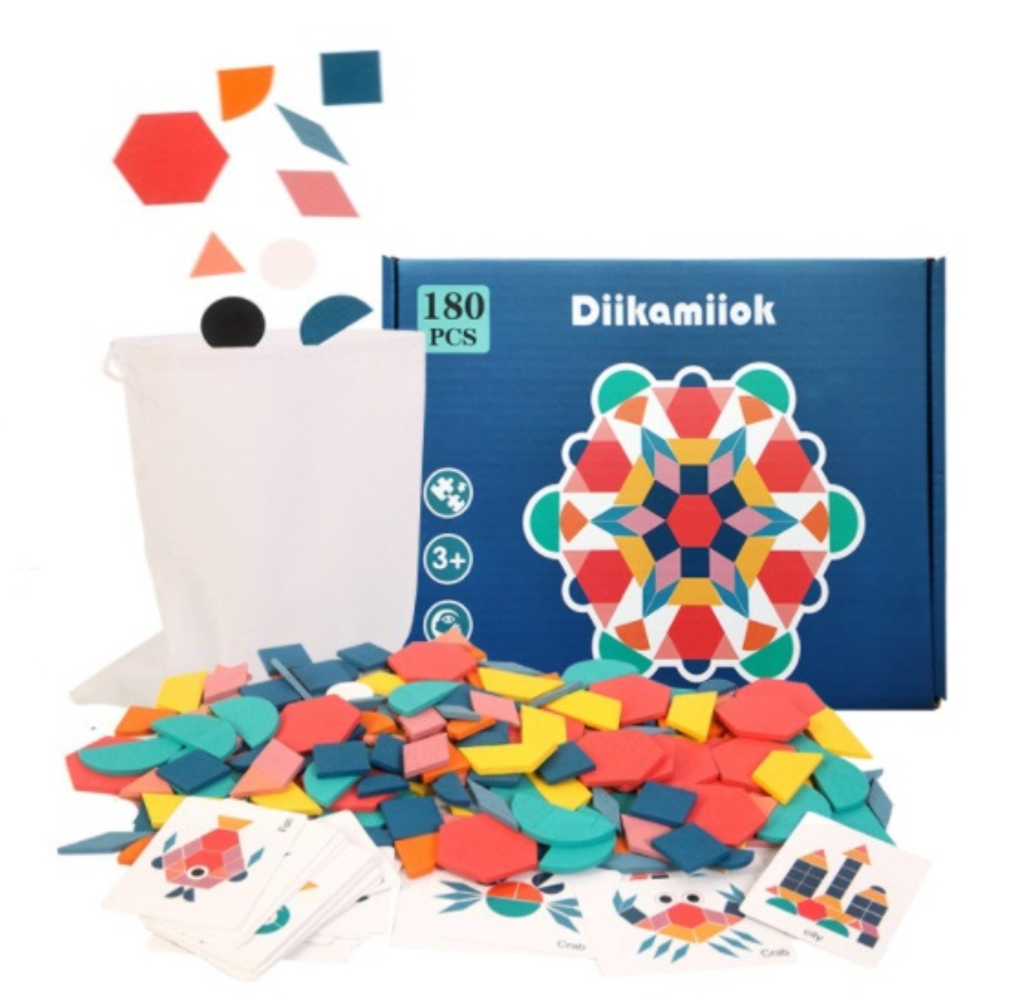 LA CUTE Puzzle Montessori Holzpuzzle 180 günstig online kaufen