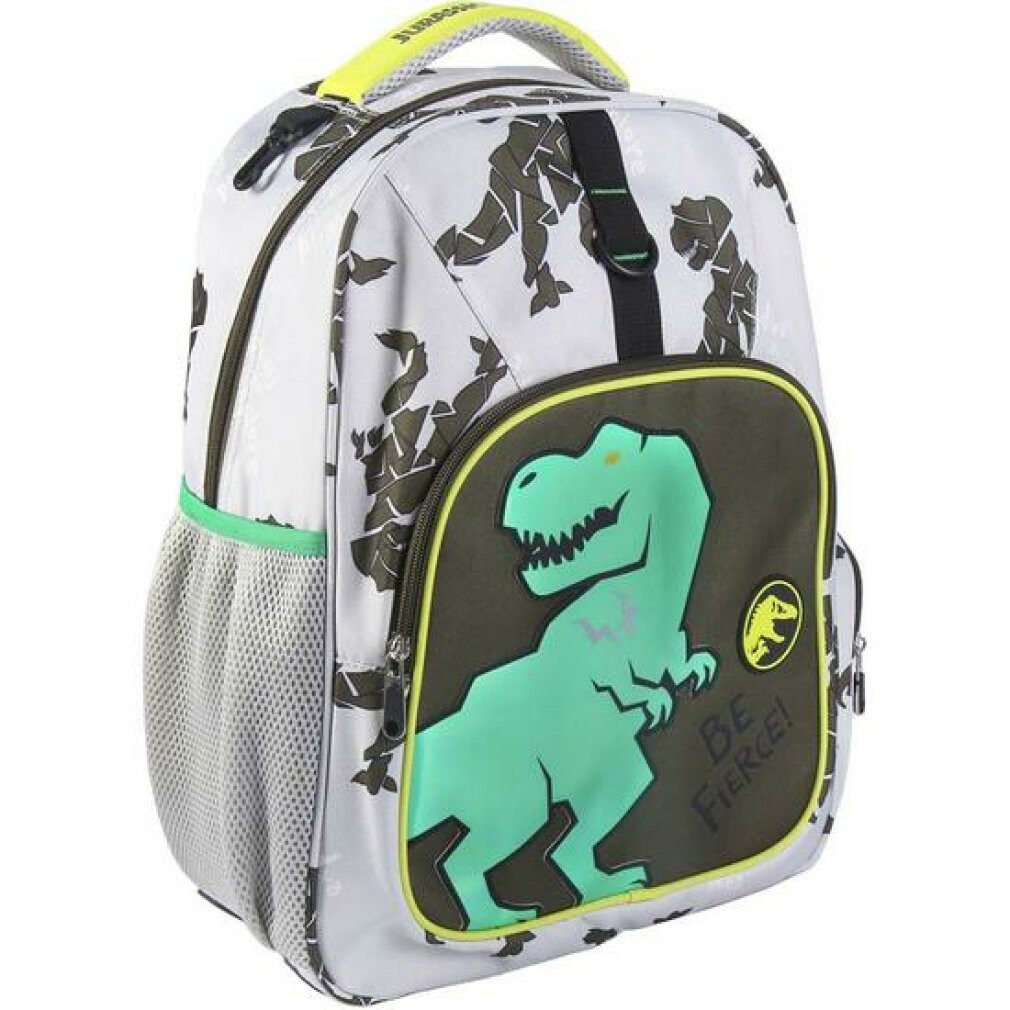 Artesanía Daypack Schulrucksack Jurassic Park grün (32 x 15 x 42 cm)