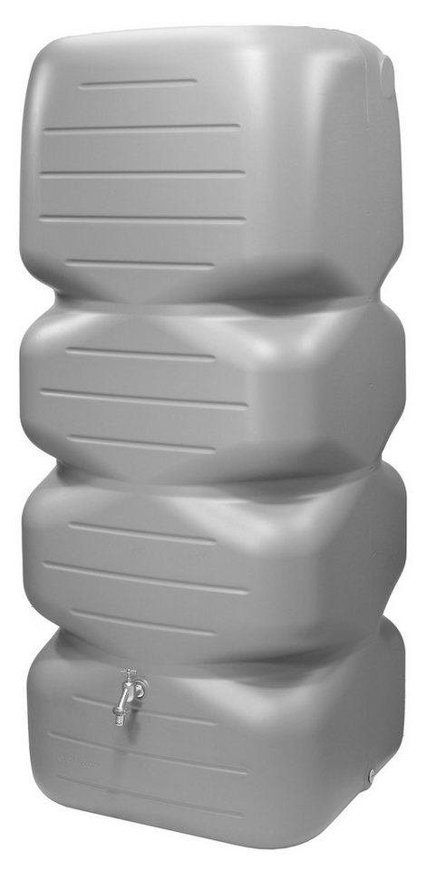Thumbnail - GARANTIA Regentonne CUBUS Gartentank 1000 L, betongrau