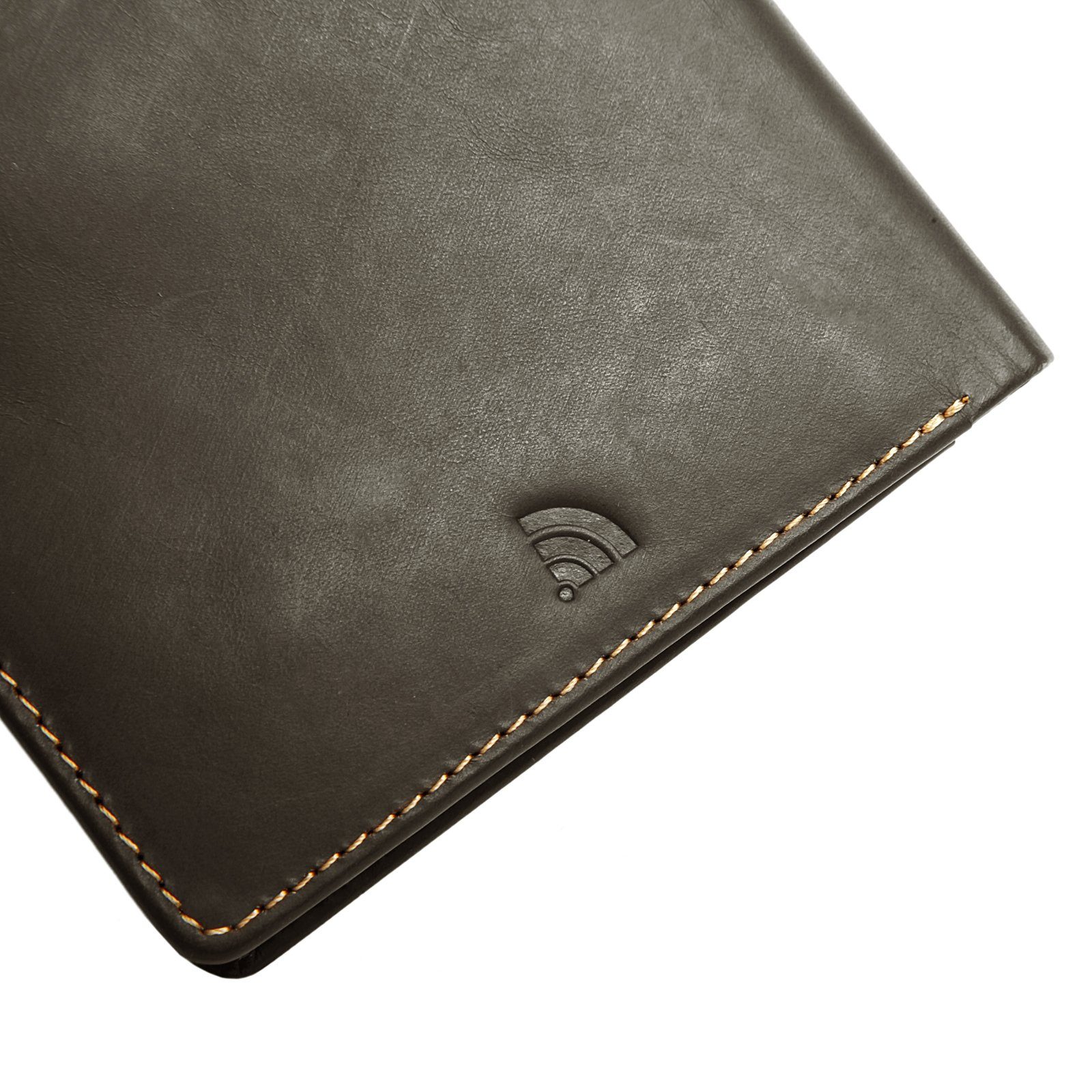 BODENSCHATZ Brieftasche BICOLOUR, echt Leder