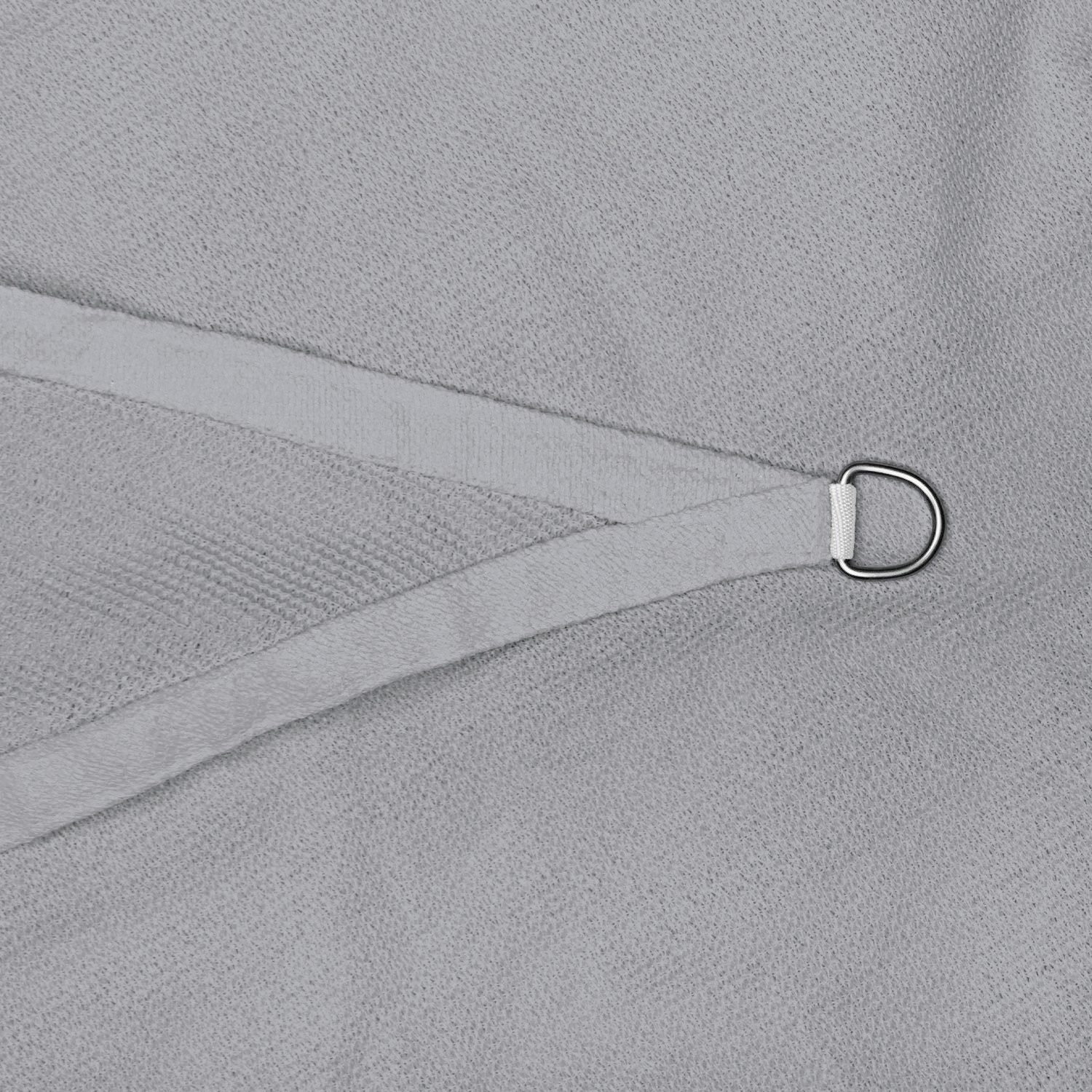 anndora Sonnensegel Tarp 4x6 - cream rechteckig HDPE, (hellgrau), luftdurchlässiger Stoff