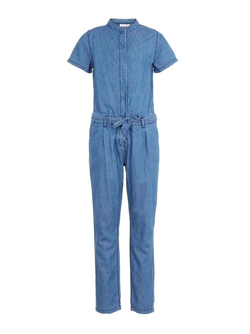 Name It Overall Name It Mädchen Jeans - Jumpsuit mit kurzen Ärmeln