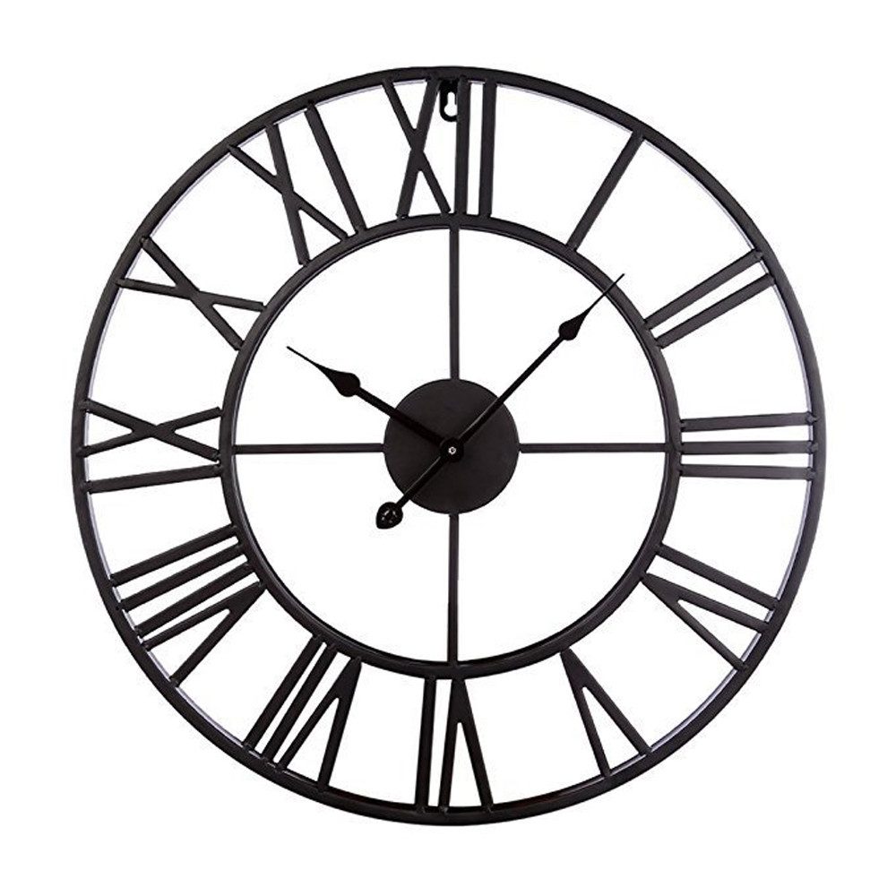 TUWENA Wanduhr Große Wanduhr,40/50cm Ohne TickgeräUsche Römische Ziffer Qua günstig online kaufen