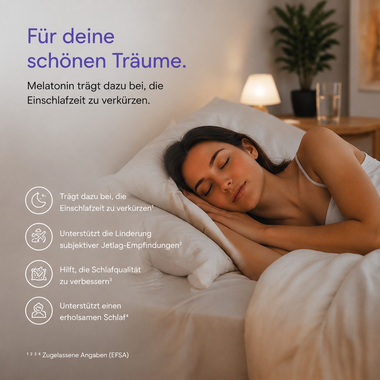 Gummily® zZZ Schlaf Melatonin Gummibärchen, 60 St., 2 Monatsvorrat - Gute Nacht zzZ, Regeneration mit Melatonin