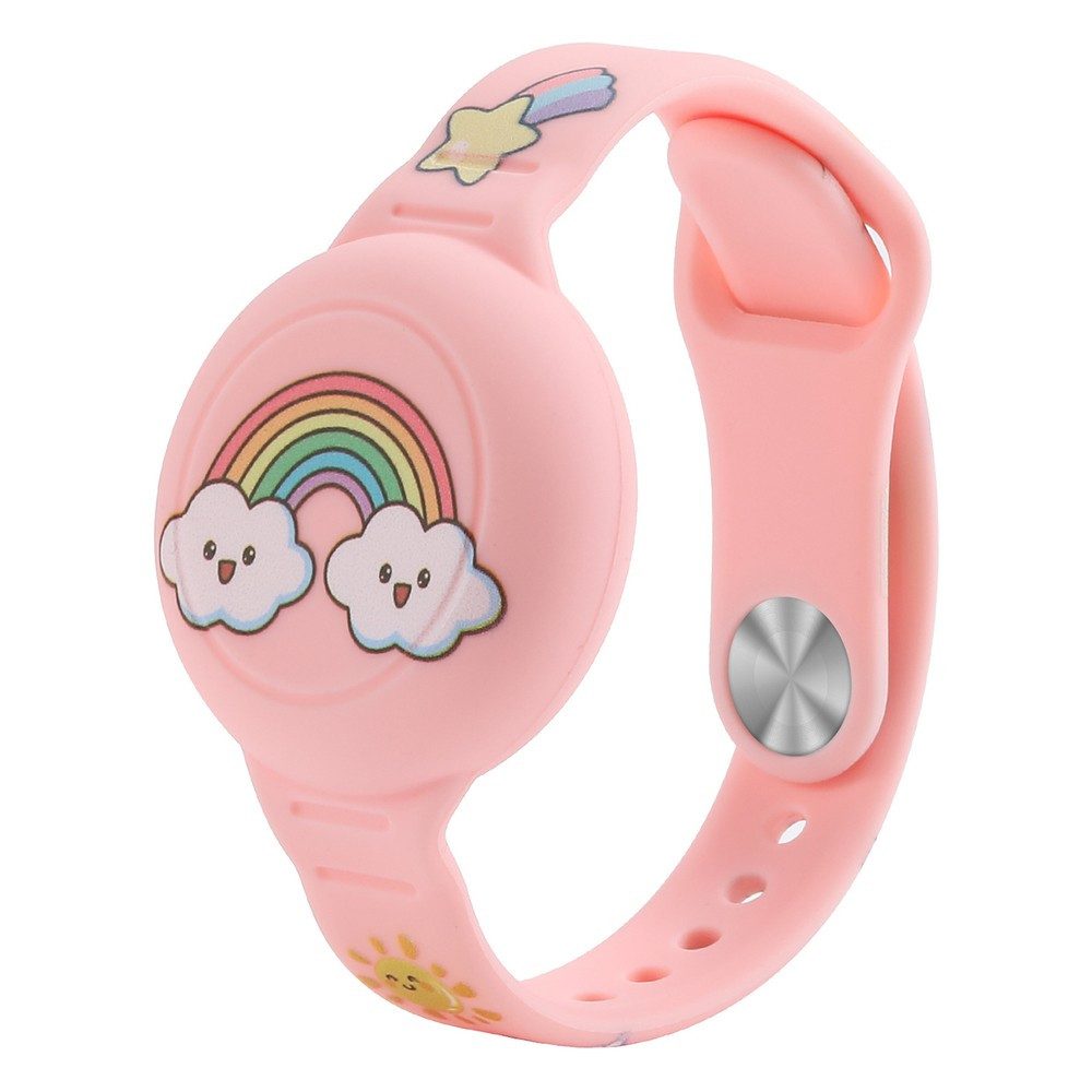 Hurtel GPS-Armband Kinderarmband GPS-Ortungsgerät (wasserdicht, verstellbar, Silikon, für Kinder)