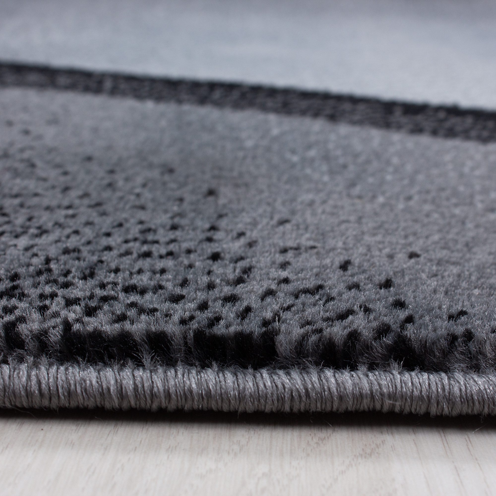 Carpettex Kurzflor-Bettumrandung Ombre Design, Höhe 6 günstig online kaufen
