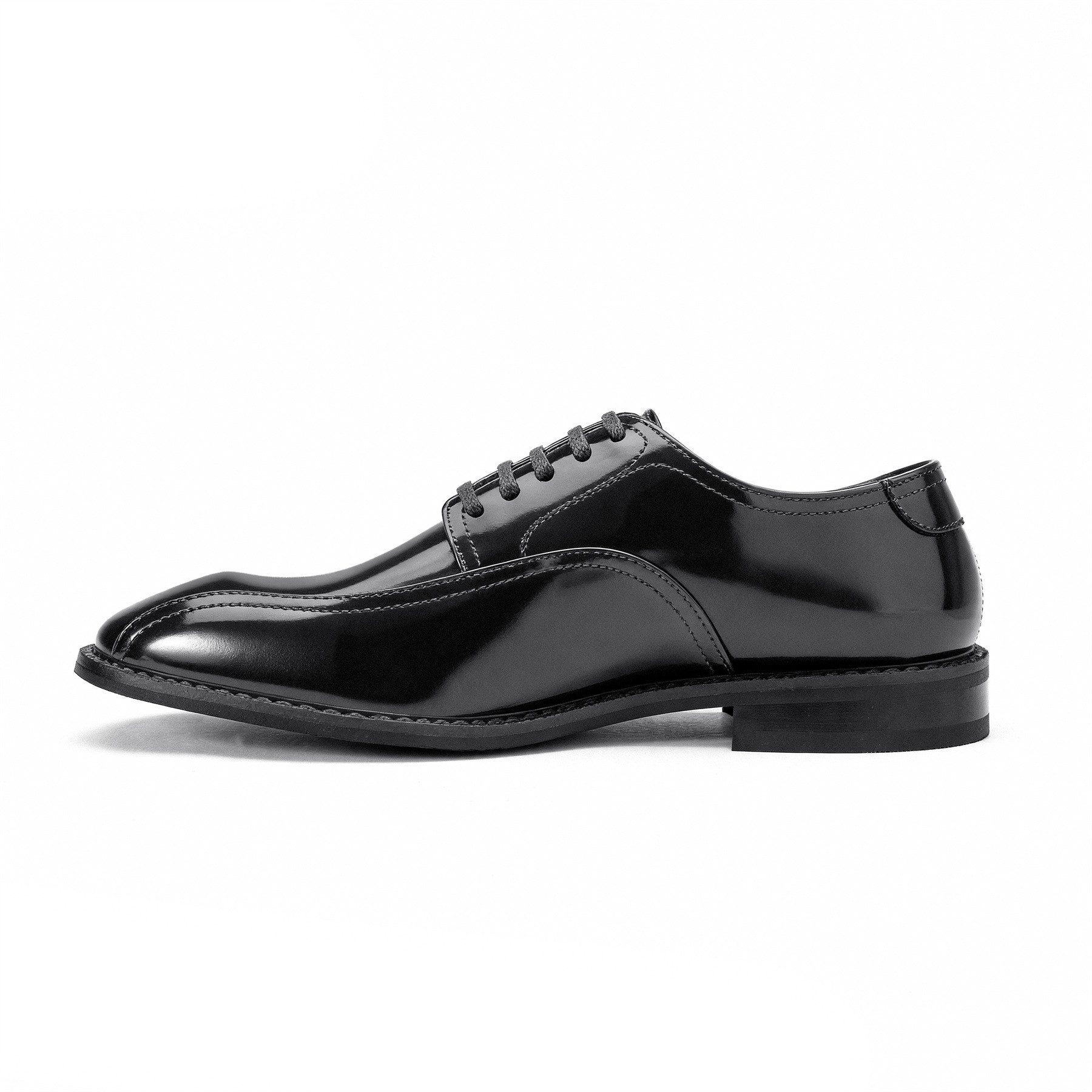 Allthemen Schnürschuh Herren Business Schnürschuhe mit Glänzende Oberfläche Elegant