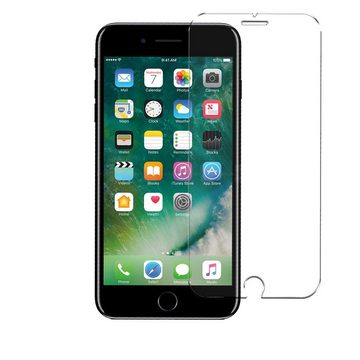 CoolGadget Handyhülle Schwarz als 2in1 Schutz Cover Set für das Apple iPhone 7 Plus / 8 Plus 5,5 Zoll, 2x Glas Display Schutz Folie + 1x Case Hülle für iPhone 7 Plus 8 Plus