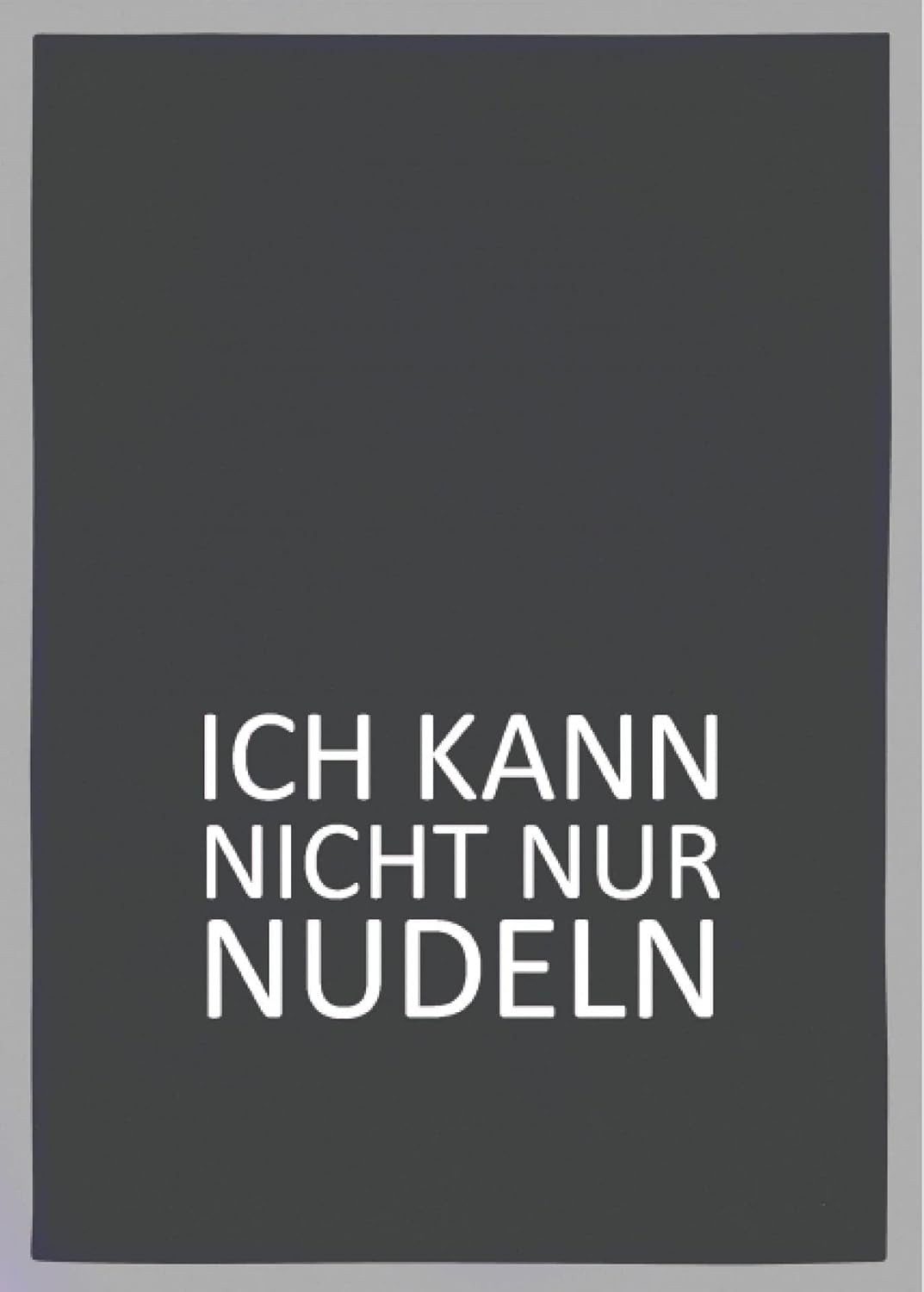 17;30 Hamburg Windlicht 17;30 made in Hamburg Geschirrtuch grau Ich kann nicht nur Nudeln weiß