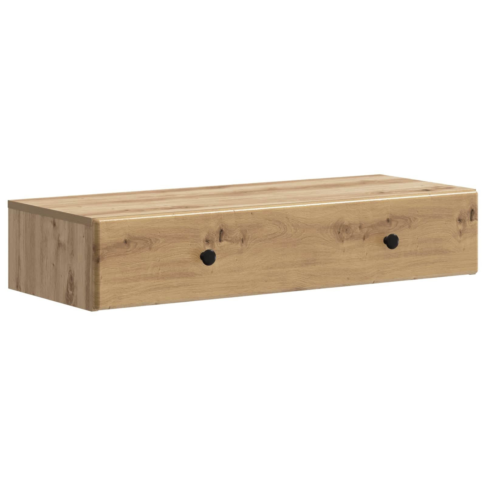 vidaXL Schranksystem Wandmontierter Beistelltisch 87,5 x 34,5 x 17 cm Holzwerkstoff (1-St)