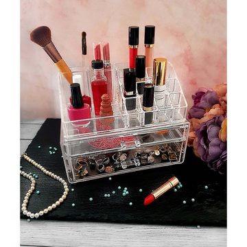 Stella Maris Make-Up Organizer Stilvolle Kosmetik Box mit Make-up Set