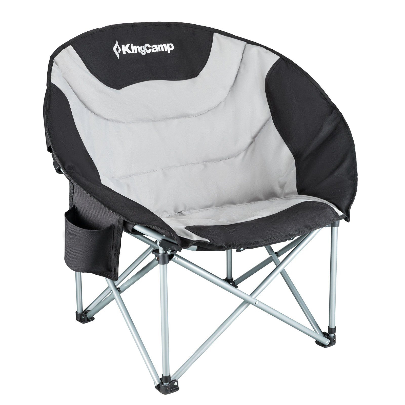 KingCamp Campingstuhl MoonChair XL Camping Klapp Stuhl - Garten Falt Ses