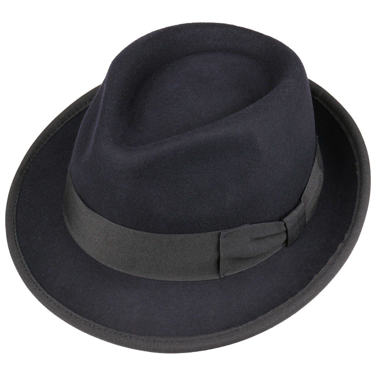 Lipodo Trilby (1-St) Trilby mit Ripsband, Made in Italy