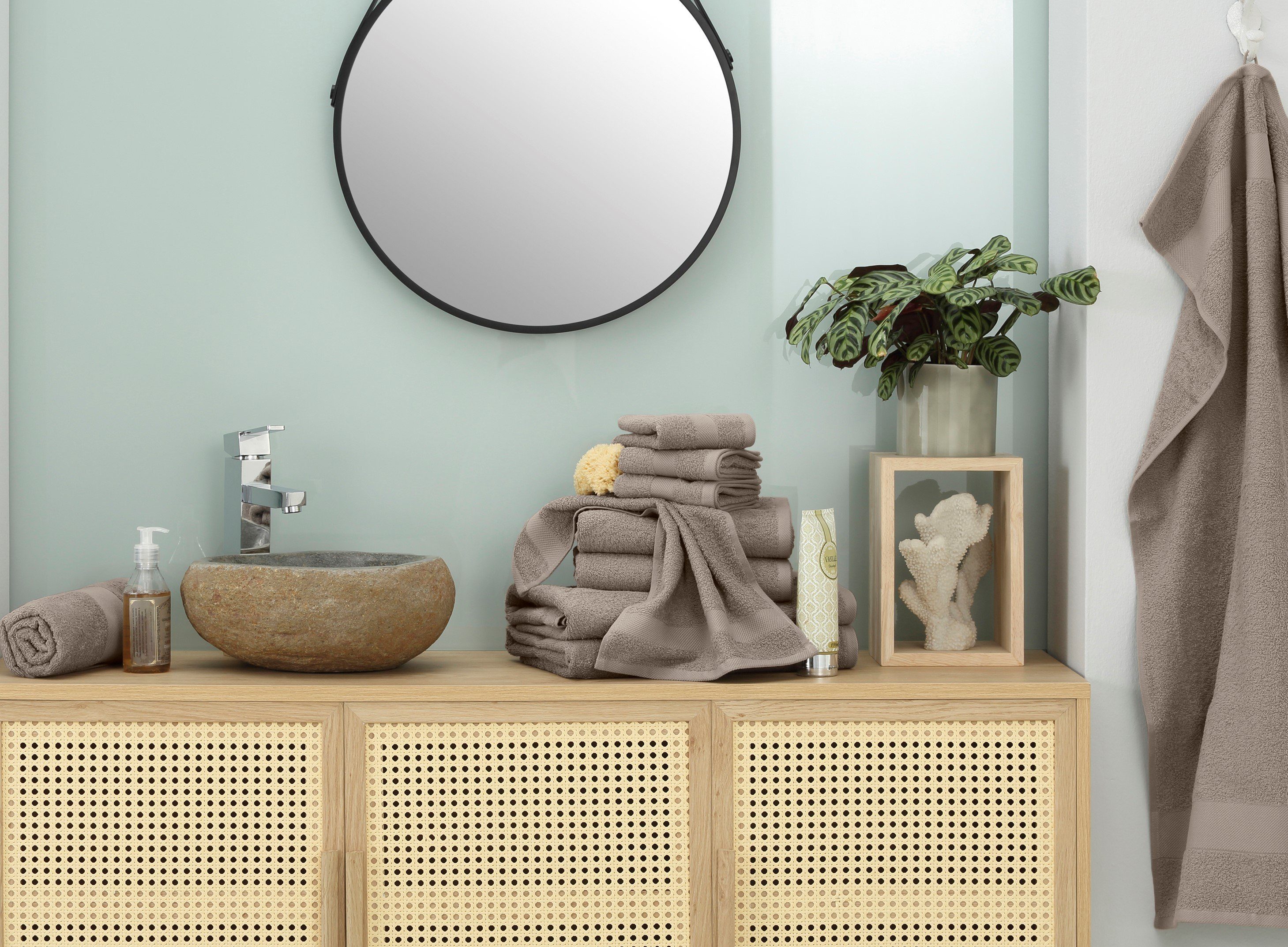 my home Handtuch Set Melli, 2 günstig online kaufen