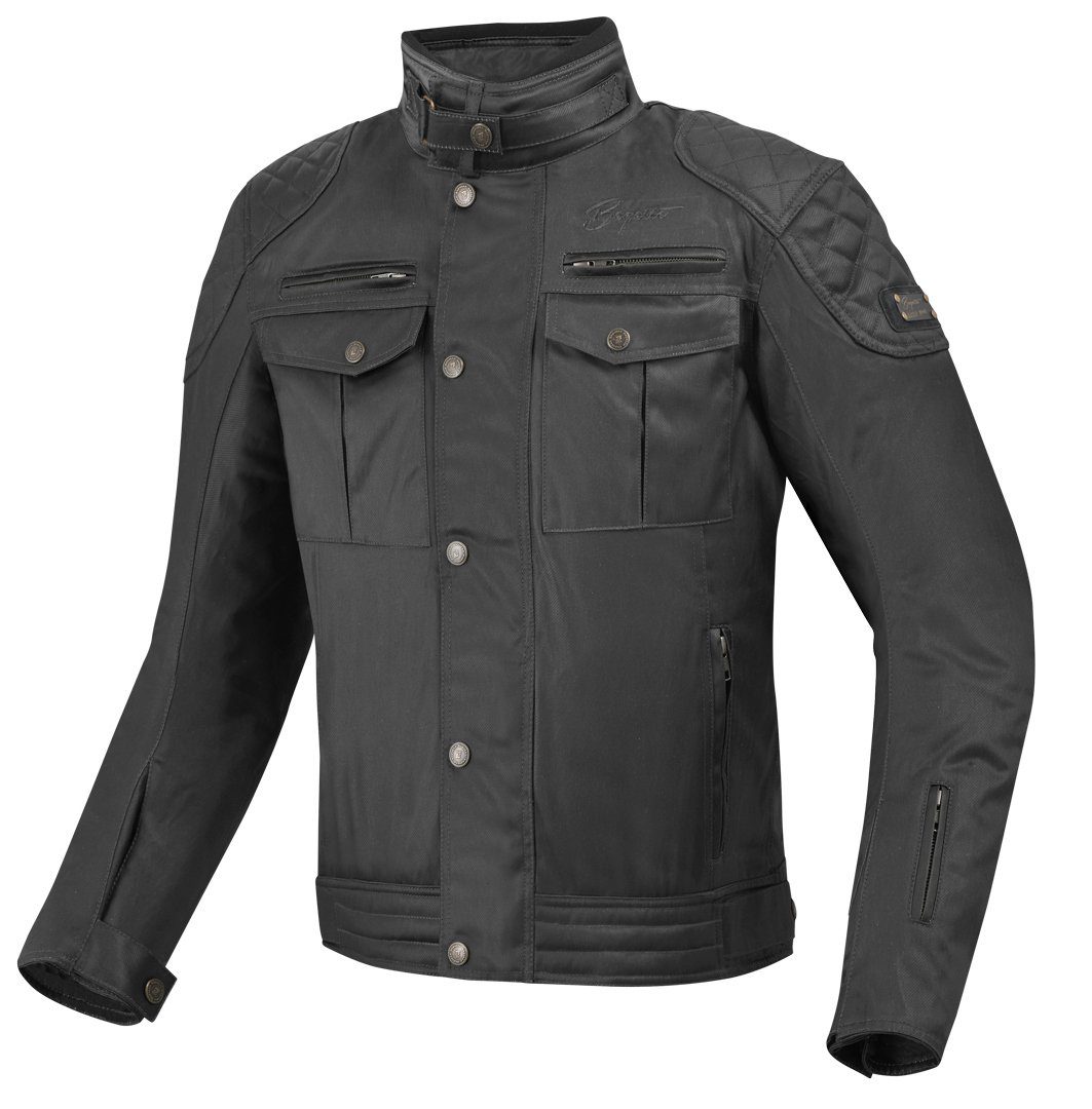 Bogotto Motorradjacke Barton wasserdichte Motorrad Wachsjacke herausnehmbares Innenfutter,wasserdicht
