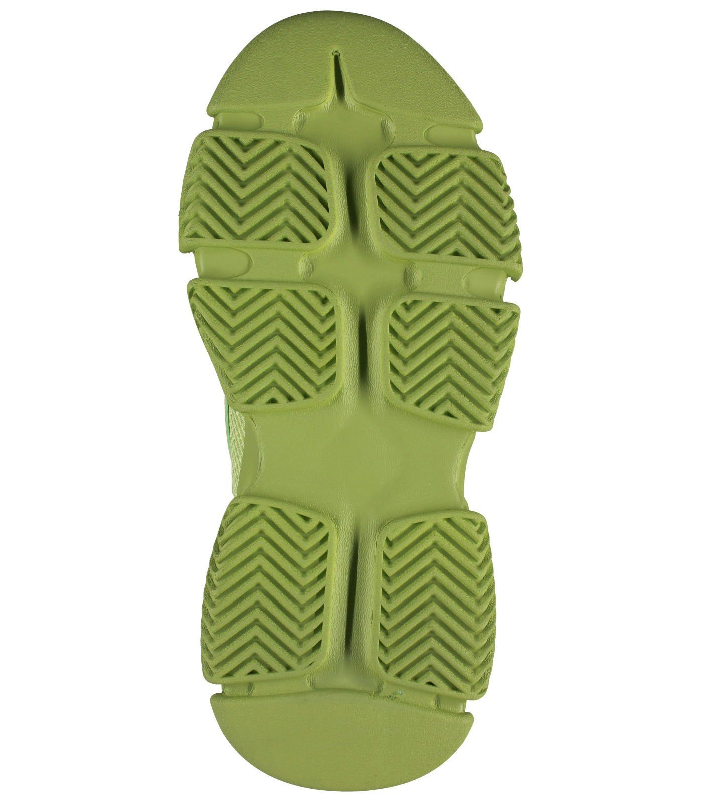 STEVE MADDEN Lederimitat/Textil Lime Sneaker Sneaker