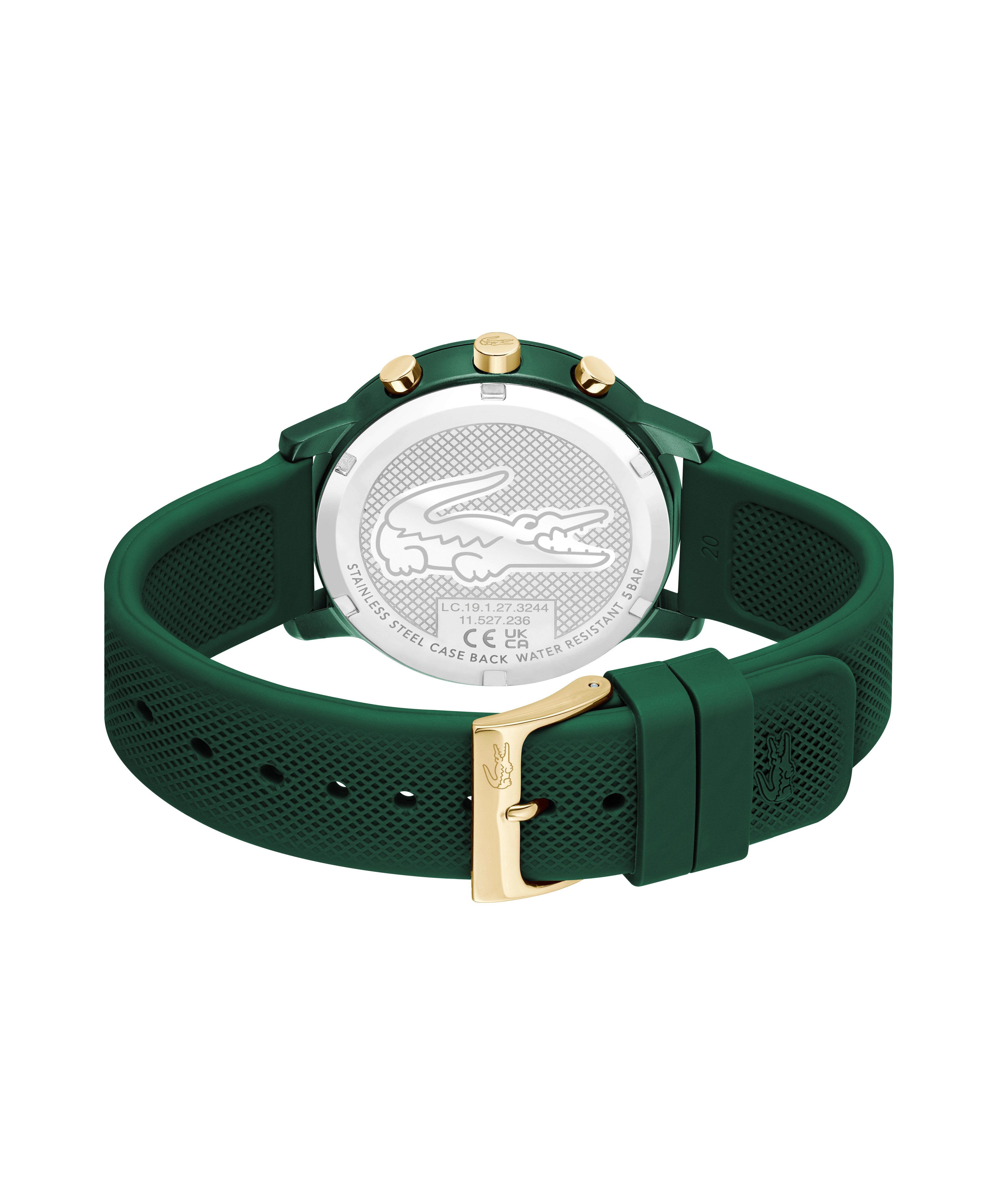 Lacoste Multifunktionsuhr LACOSTE.12.12 MOVE MULTI 2011471, Quarzuhr, Armbanduhr, Herrenuhr, Silikonarmband, analog