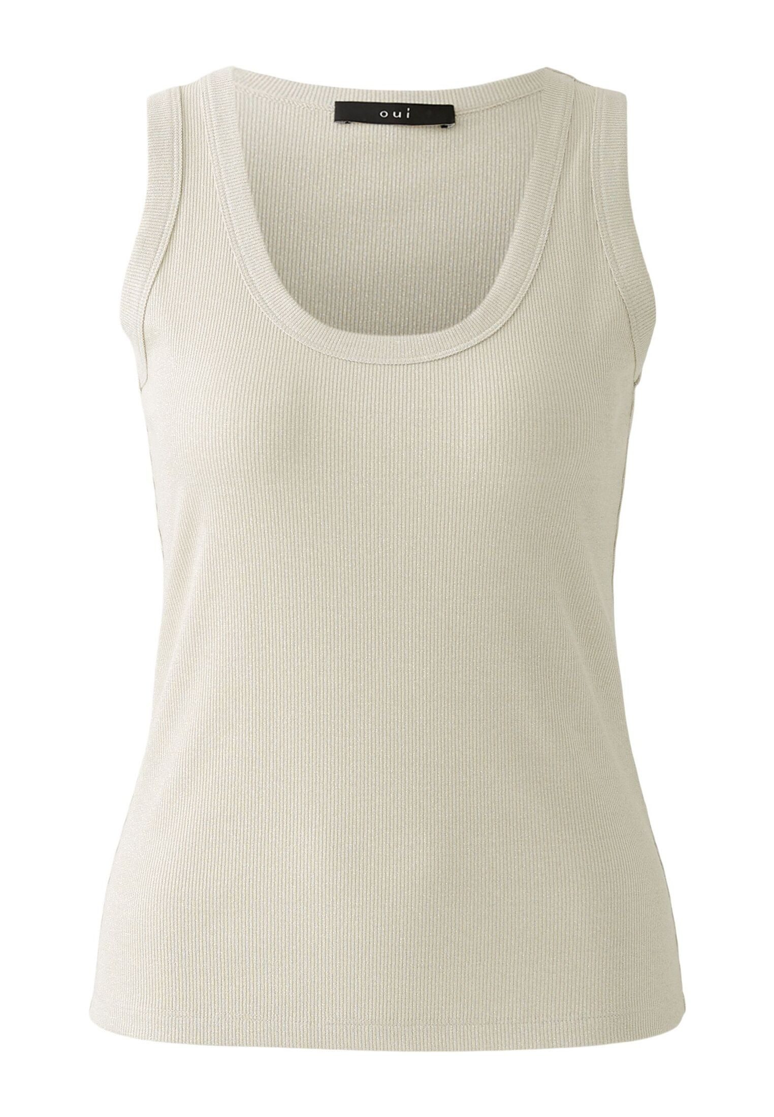 Oui Trägertop Tank Top Viskose mit günstig online kaufen