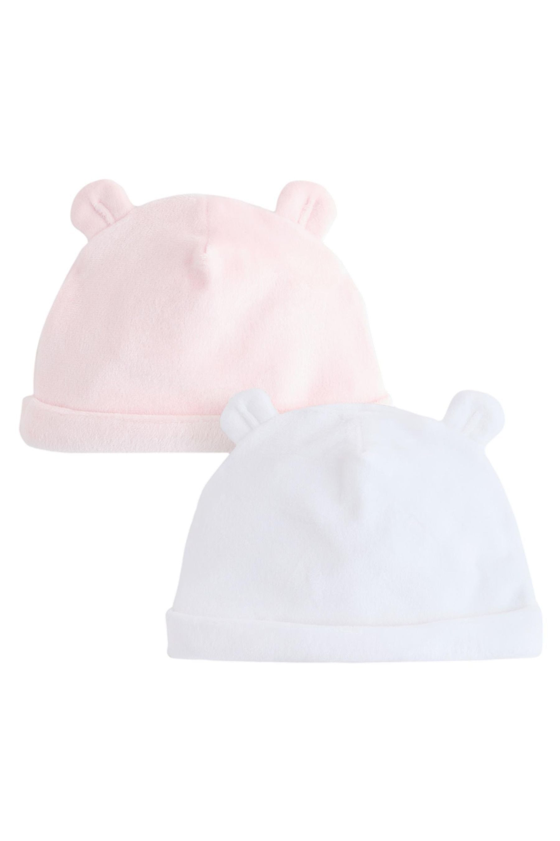 Beanie Baby Beanies aus Velours, 2er-Pack