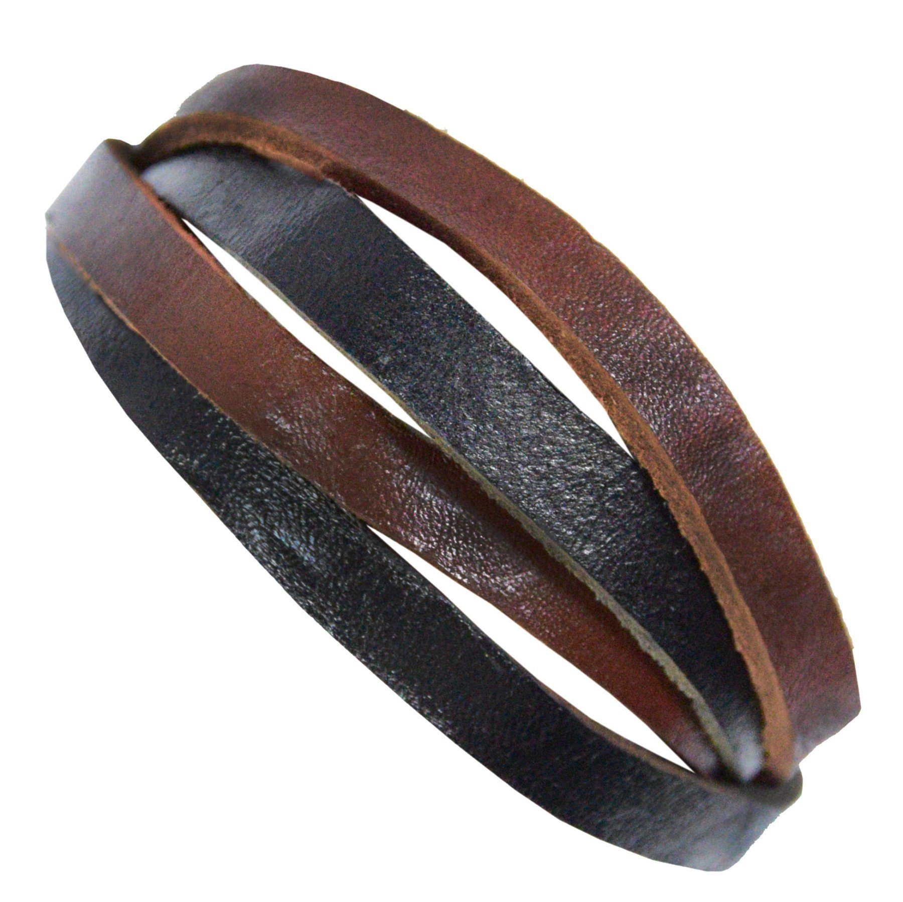 SIMANDRA Lederarmband Partnerarmband (Einzelstück)