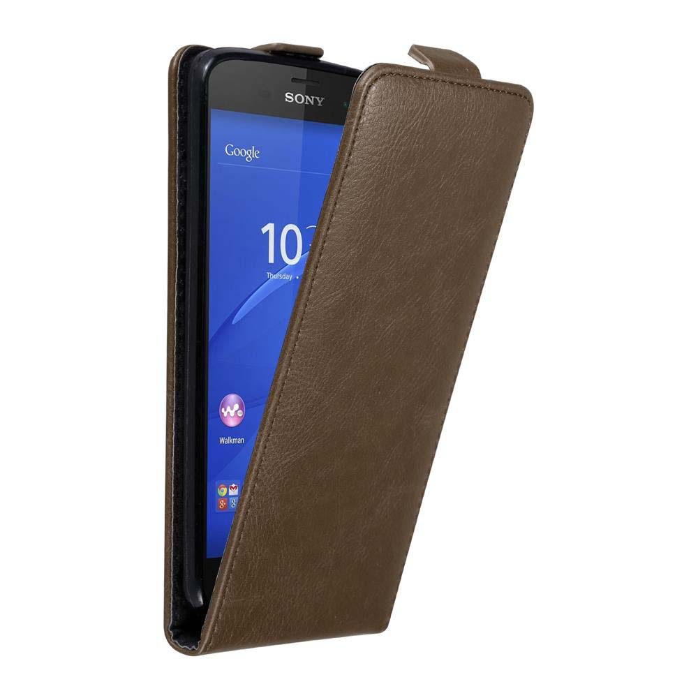 Cadorabo Handyhülle Sony Xperia Z3 COMPACT Sony Xperia Z3 COMPACT, Handy Schutzhülle, Klappbare Hülle, Kunstleder mit Magnetverschluss