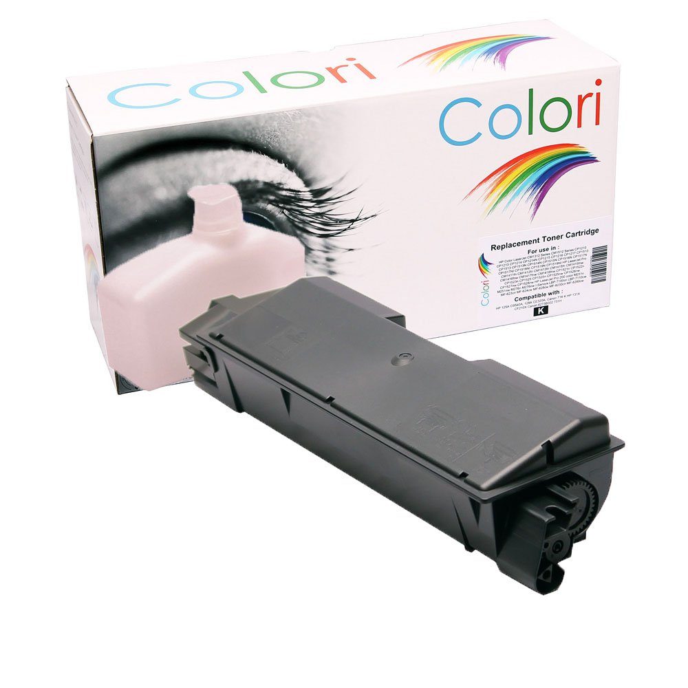 Colori Tonerkartusche, Kompatibler Toner für Kyocera TK-580 K TK-580K Schwarz für Kyocera Ecosys P6021cdn FS-C5150DN von Colori