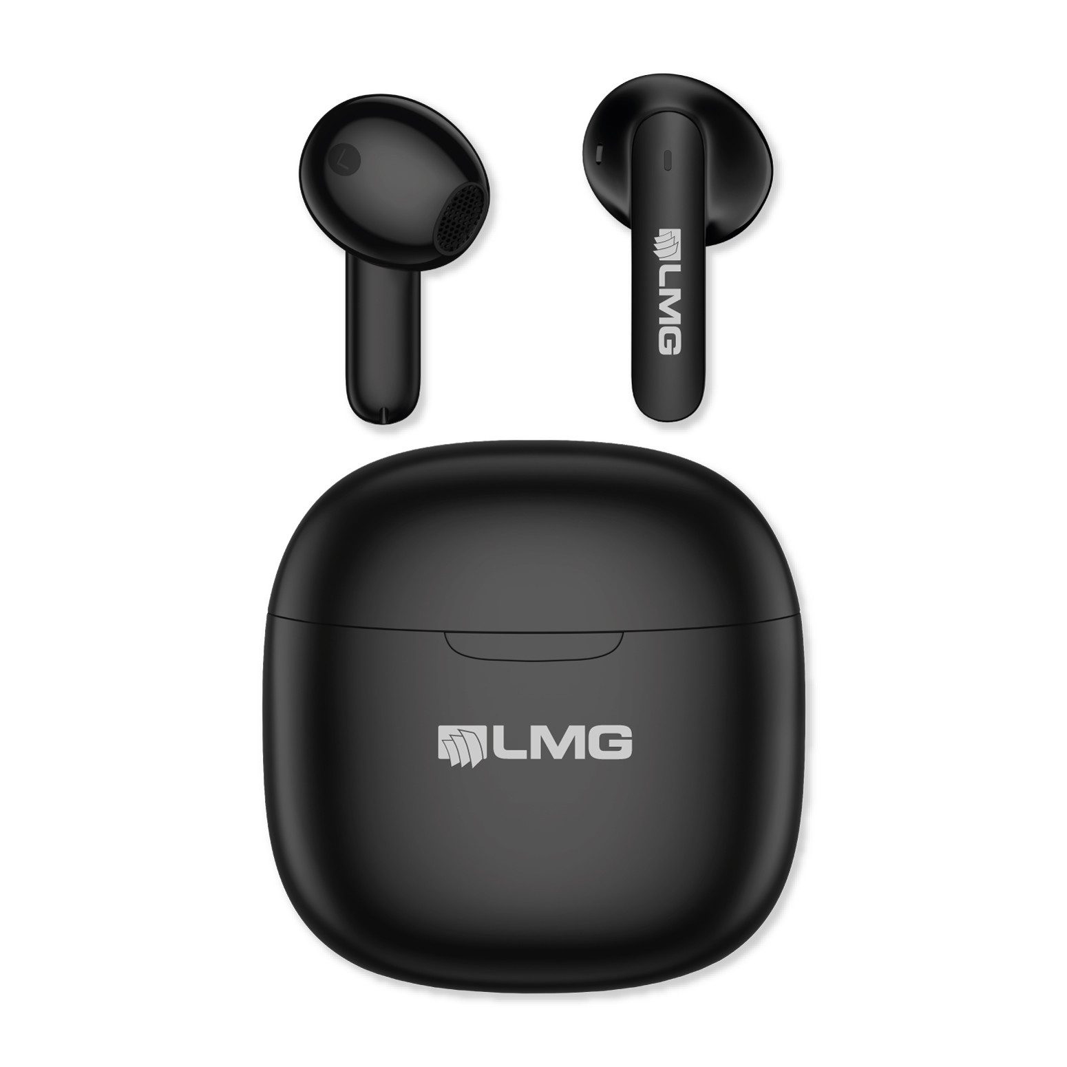 LMG Germany T68 In-Ear Kopfhörer, Bluetooth V5.4, ENC, mit Ladecase Bluetooth-Kopfhörer (IOS, Android, HSP, HFP, A2DP, AVRCP, Bluetooth 5.4, ENC, Touch Control, 6 h Musik, 4 Mikrofone, Ladeetui)