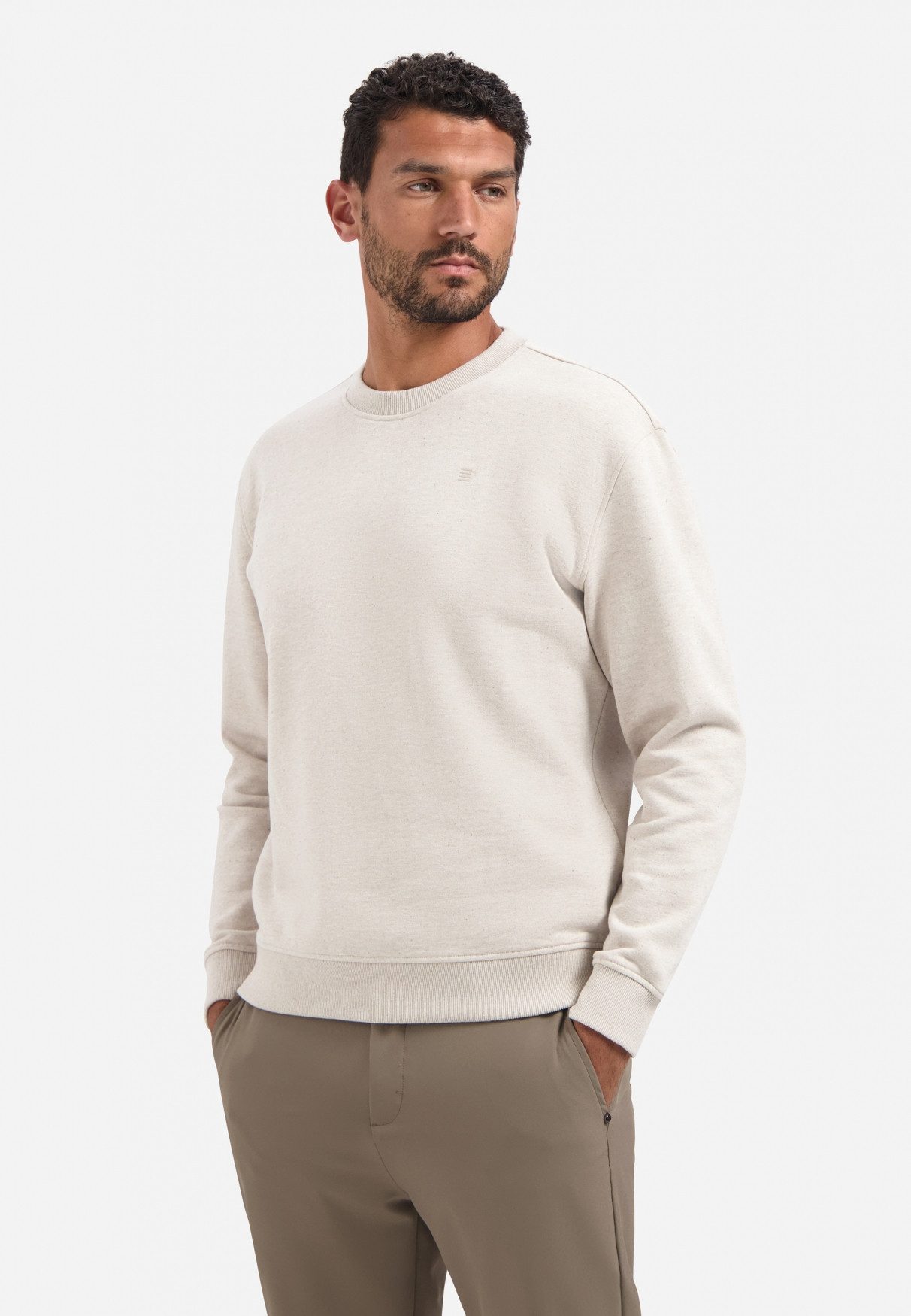 NO EXCESS Sweatshirt Sweater Crewneck Melange