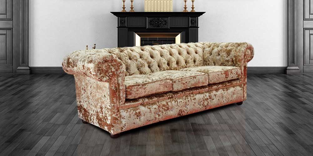 Chesterfield Made Moderner in Europe Bezug Couch, Neue JVmoebel Stoff Sofa Luxus Dreisitzer