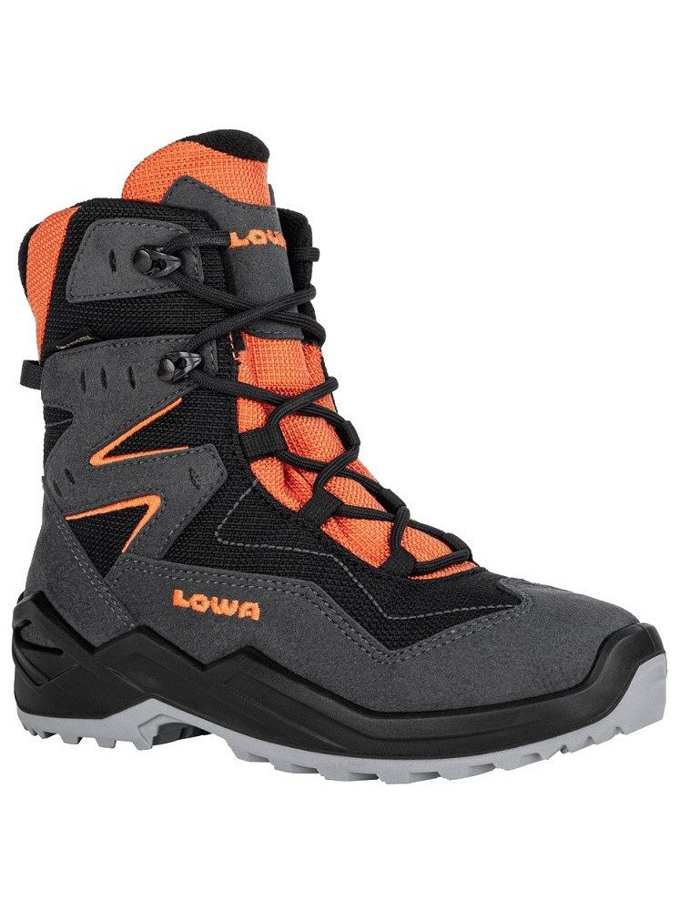 Lino GTX (Textil/Synthetik, wasserdicht) graphitegrau/orange Winterstiefel