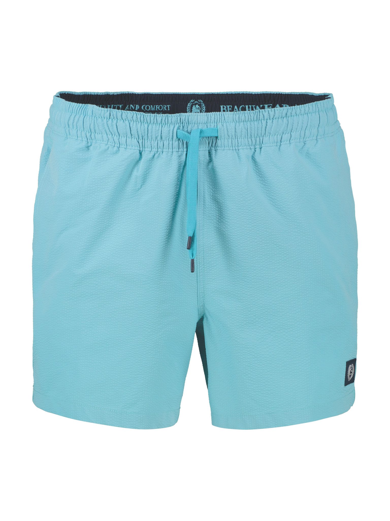 LERROS Strandshorts aus Seersucker, mit Kordelzug