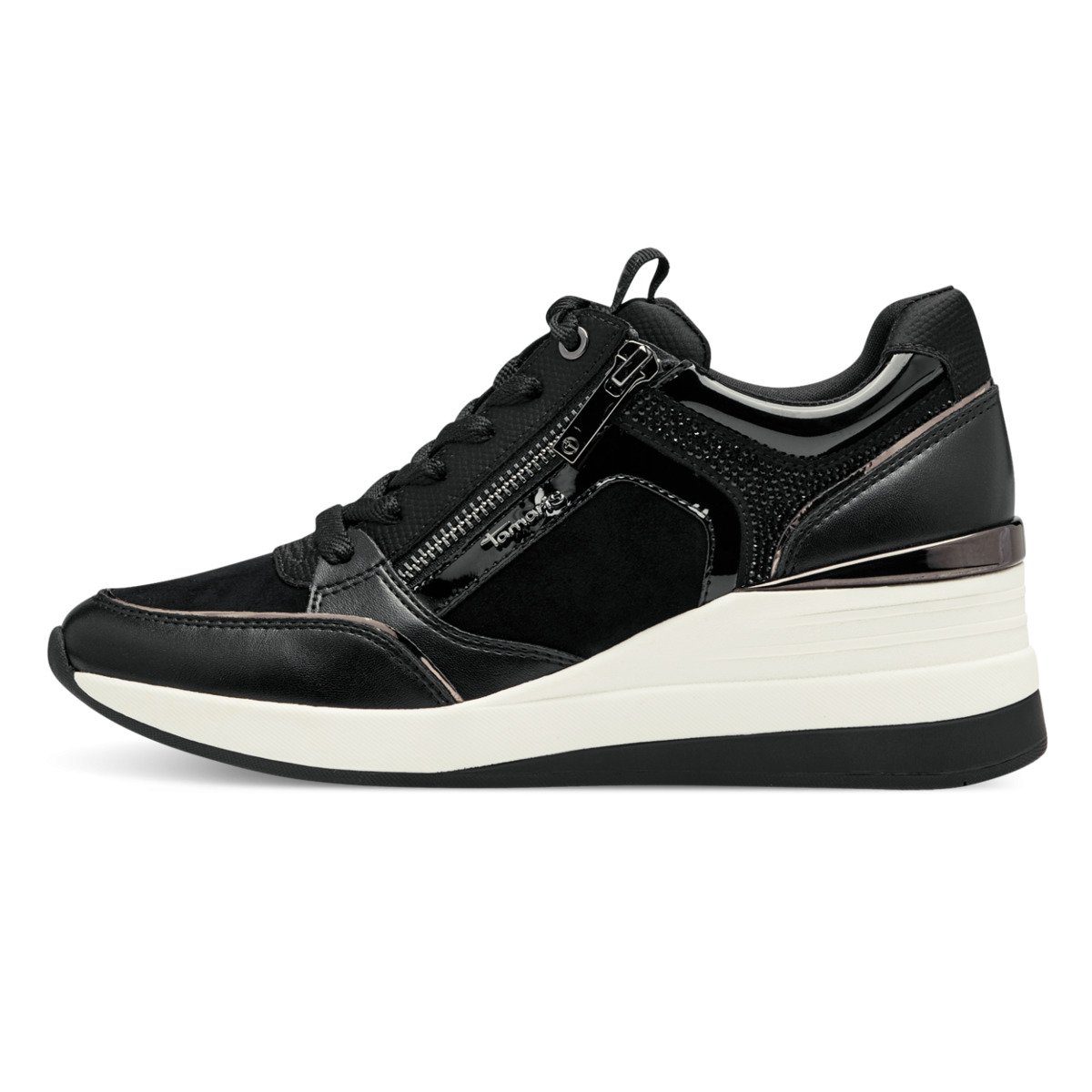 Tamaris 1-23703-41 Damen Sneaker Turnschuhe, Sportschuhe, Freizeitschuhe, Halbschuhe, Schnürschuhe