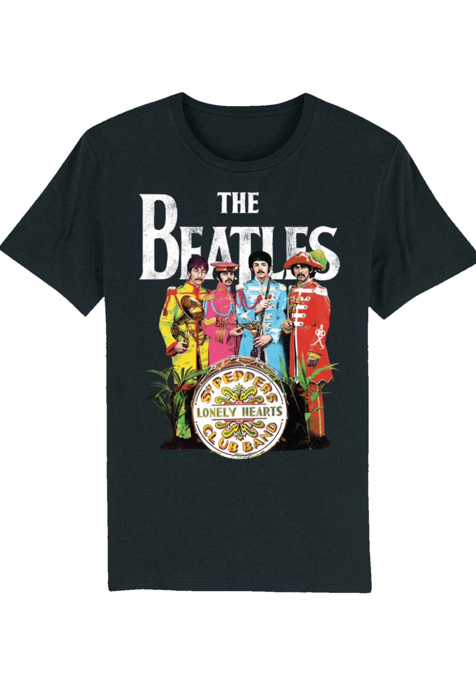 Pepper und T-Shirt vielseitig Komfortabel F4NT4STIC kombinierbar The Print, Sgt Beatles