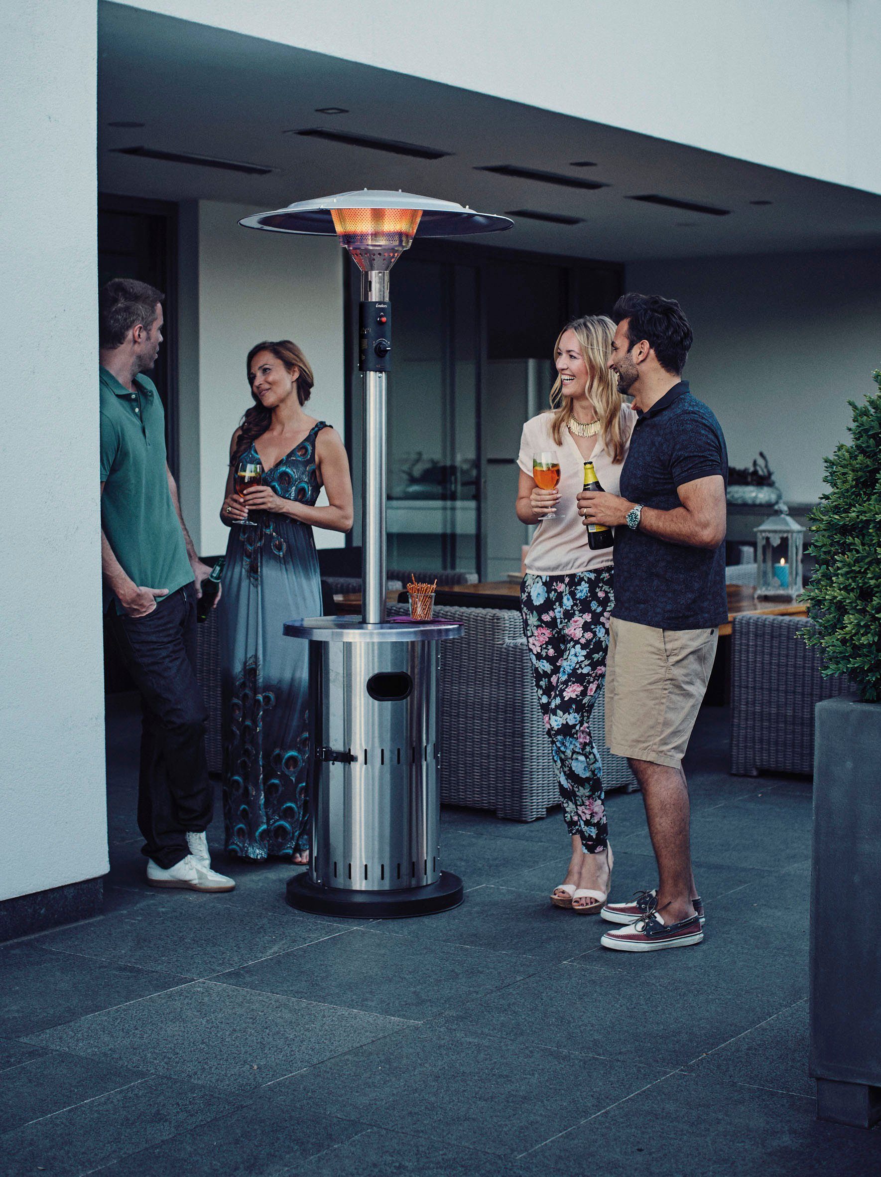 Enders® Terrassenstrahler Solid Eco Green 6kW, Höhe: 218 cm