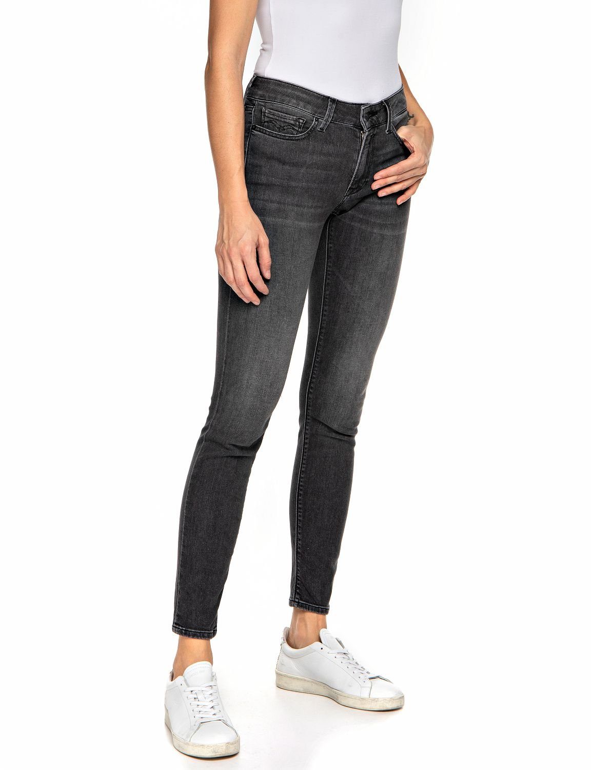 Replay Skinny-fit-Jeans mit Stretch NEW LUZ