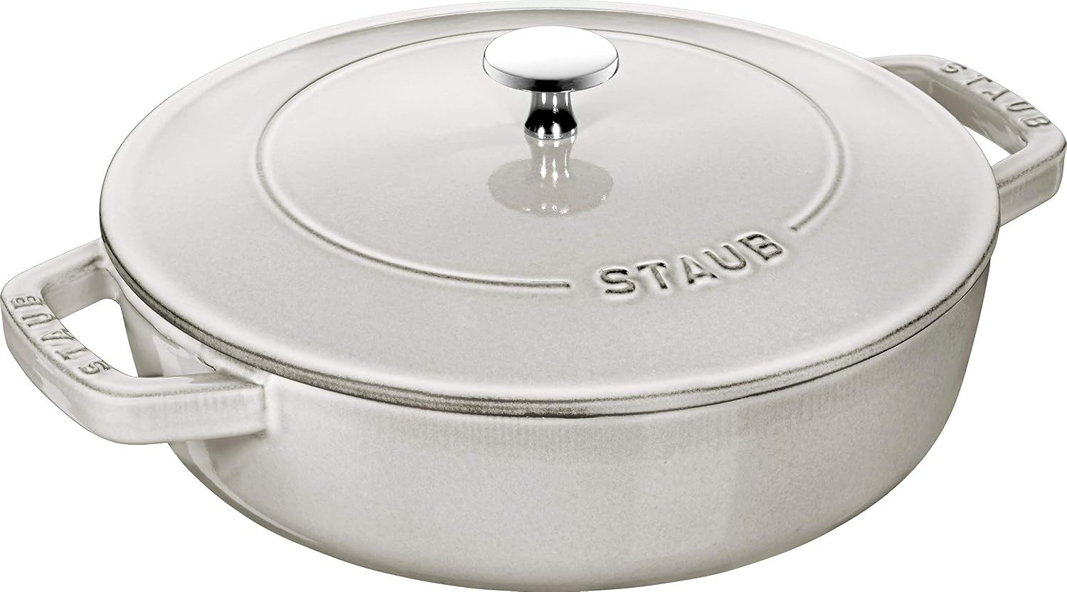 Staub Bräter Staub Bräter mit Chistera Drop-Structure 24 cm, rund, (10-tlg)