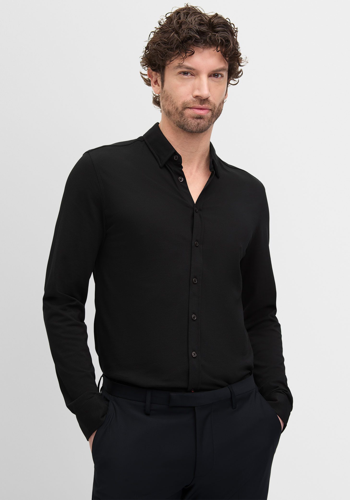 Cinque Businesshemd CIRONI in Stretch Piquet Qualität günstig online kaufen