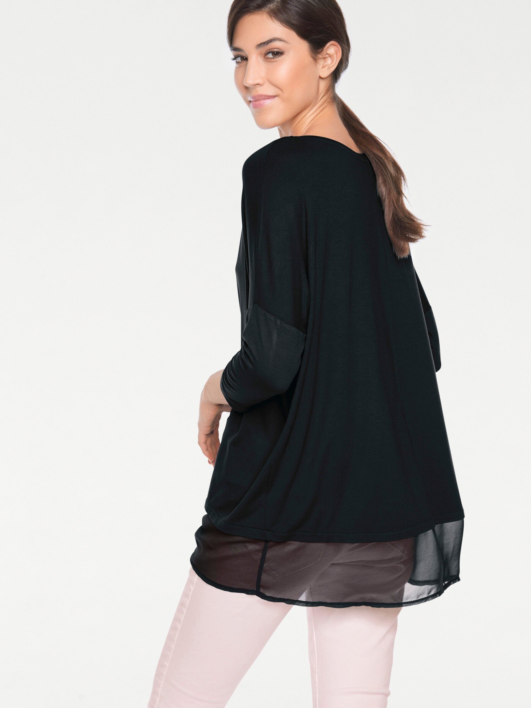 heine T-Shirt Oversized Shirt Langarm