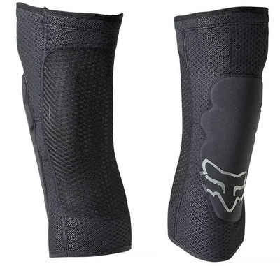 Fox Racing Protektoren-Set Fox Enduro Knee Sleeve Knieschoner schwarz / Logo grau S