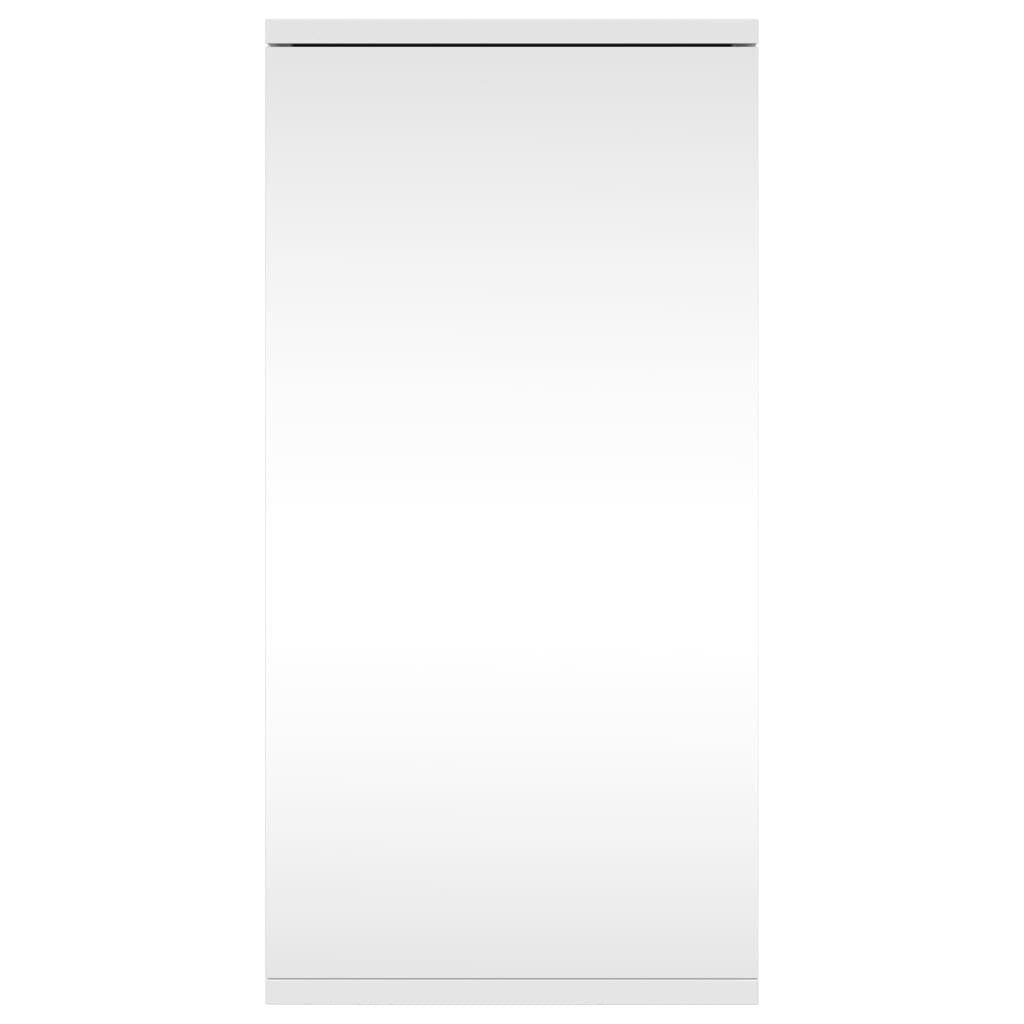 vidaXL Badezimmerspiegelschrank Eck-Spiegelschrank Weiß 30x24x60 cm (1-St) günstig online kaufen