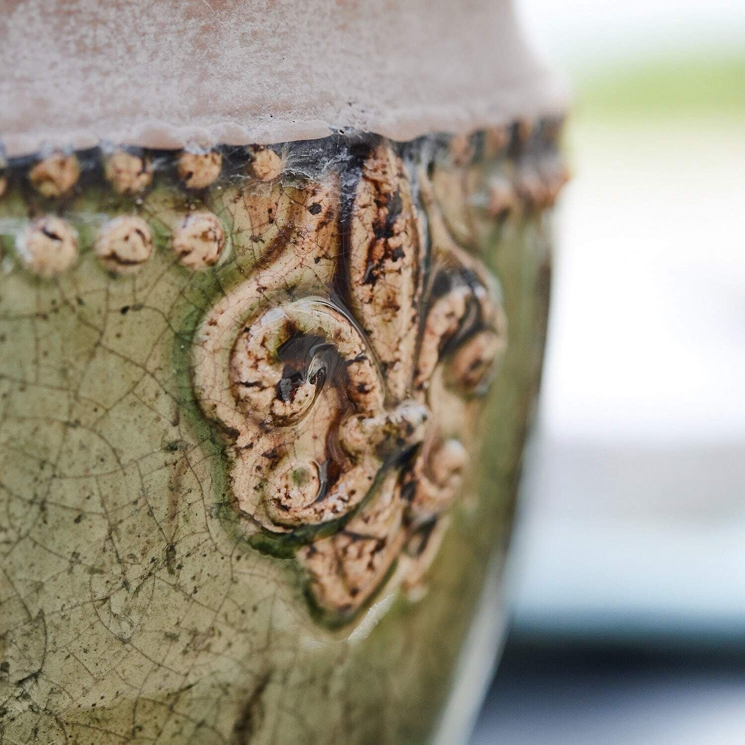 Mirabeau Übertopf Übertopf 2er Set Montcony antikgrün/grau