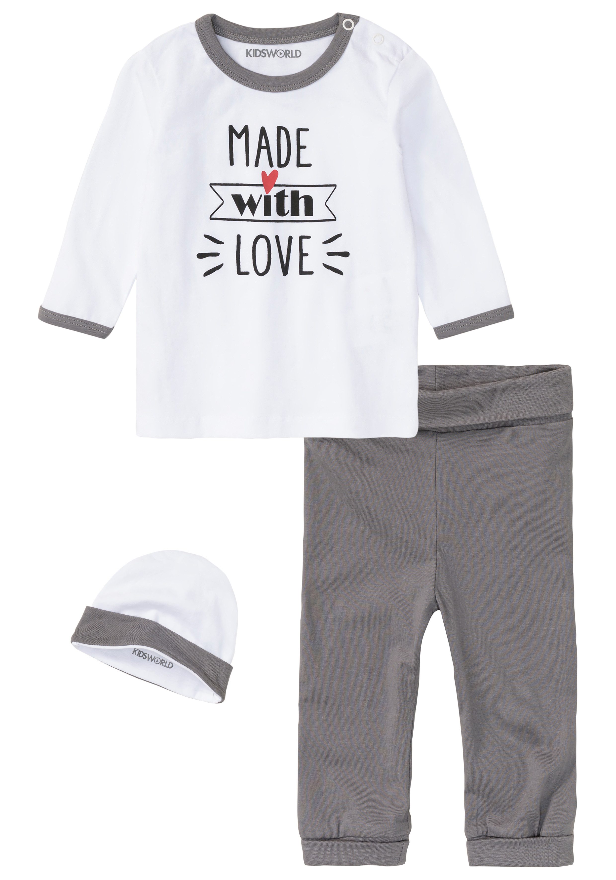Strampler, Jäckchen & Mütze, 3 teiliges Baby-Set - NEUE KOLLEKTION