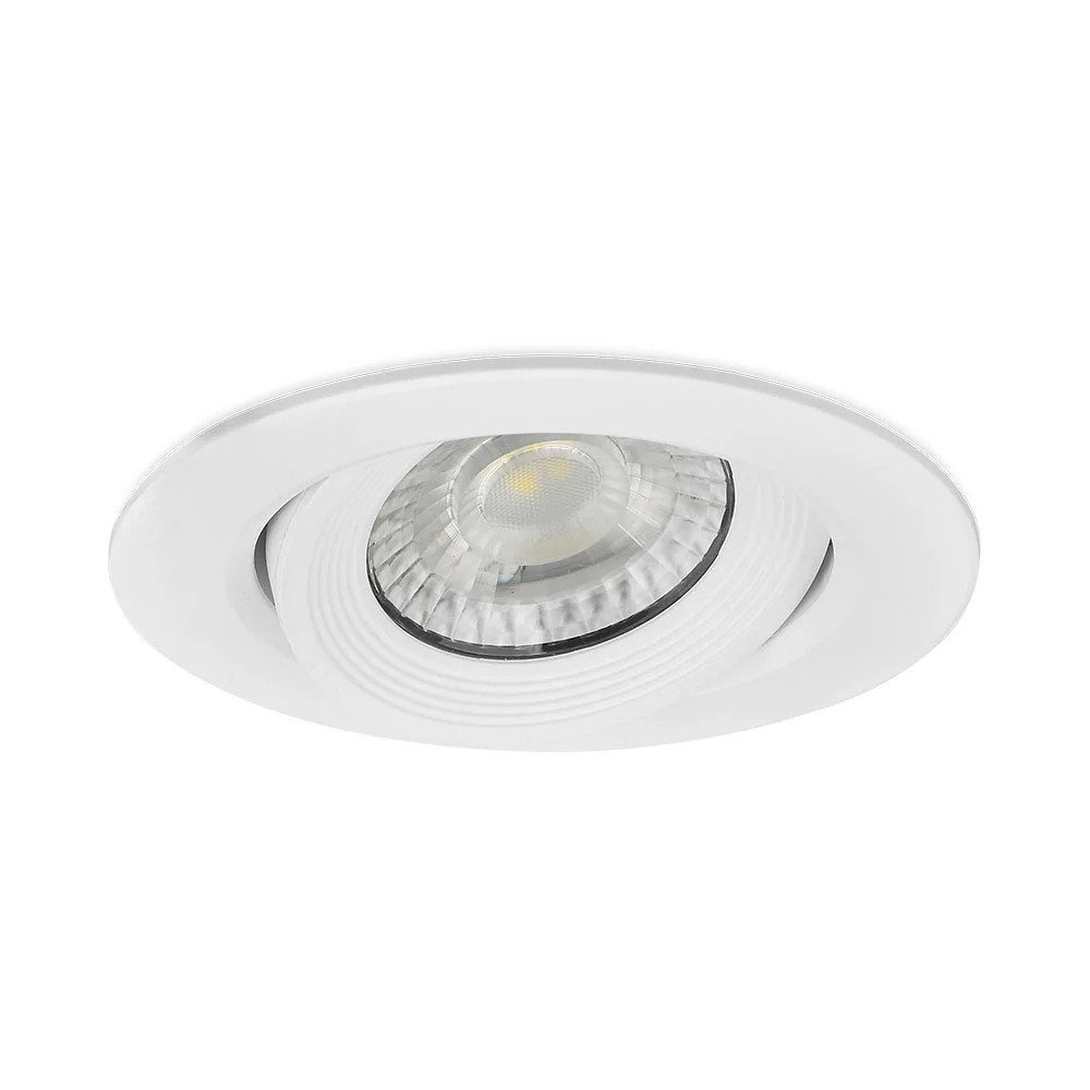 Mundotec LED Einbauleuchte LED Einbauspot Einbaustrahler 5W rund IP40 schwenkbar Ø7,0 cm