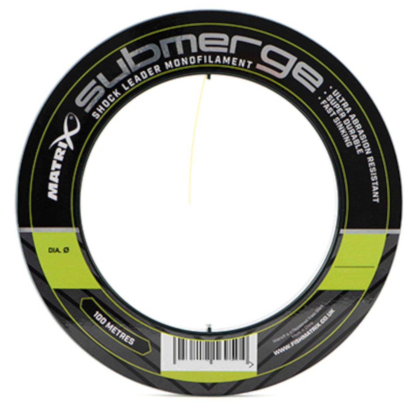 Fox Matrix Angelschnur Fox Matrix Submerge Shock Leader Monofilament - 100m Schlagschnur, 0.26 m Länge, 0.26 mm Fadendurchmesser, (100-St)