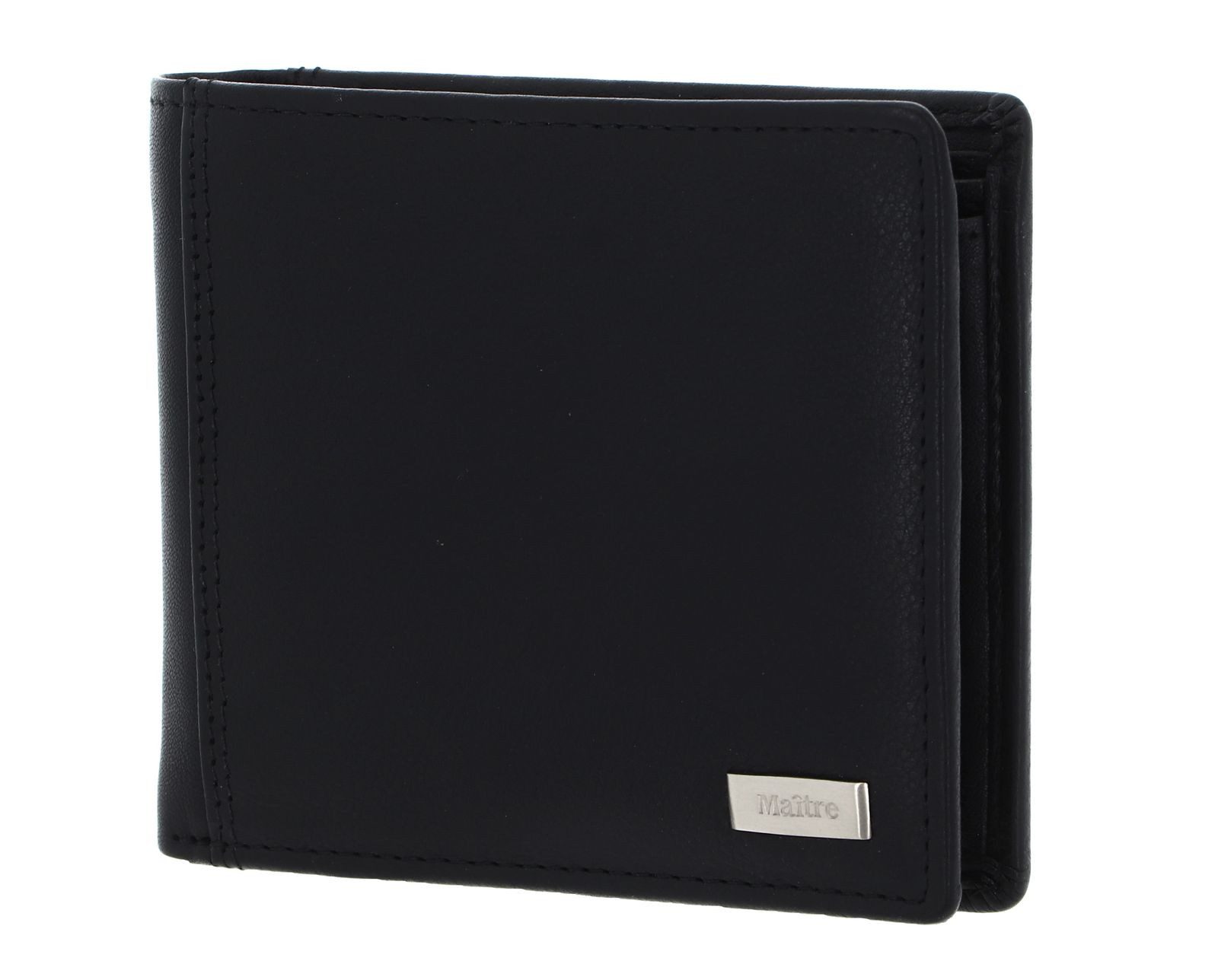 Maître Geldbörse Billfold H4 Wallet, aus echtem Rindsleder mit RFID-Blocker Schutz